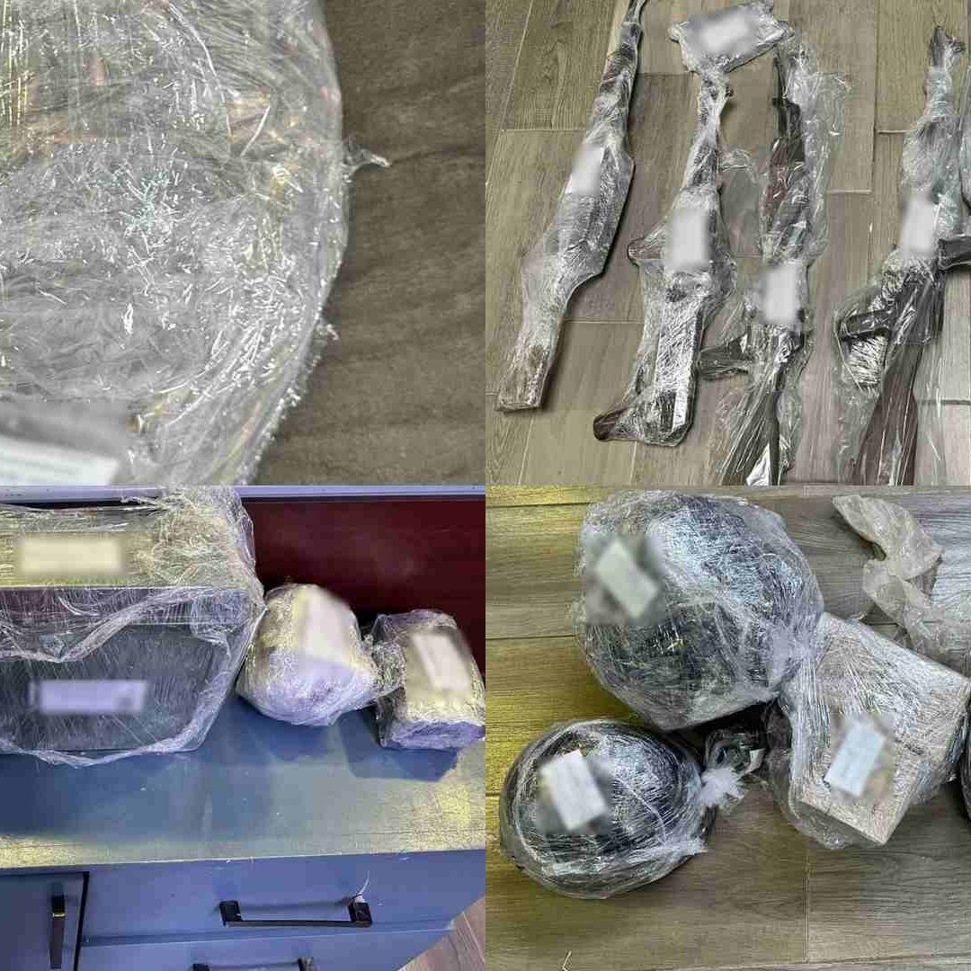 Detienen a 6 Personas Entre Ellas 2 Menores por Portación de Armas en Sáric, Sonora