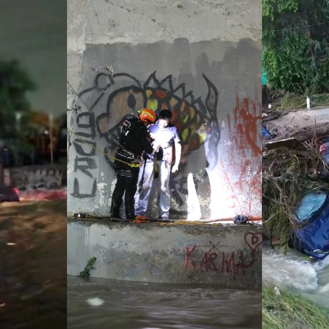 Afectaciones por lluvias del frente frío 2 en Nuevo León