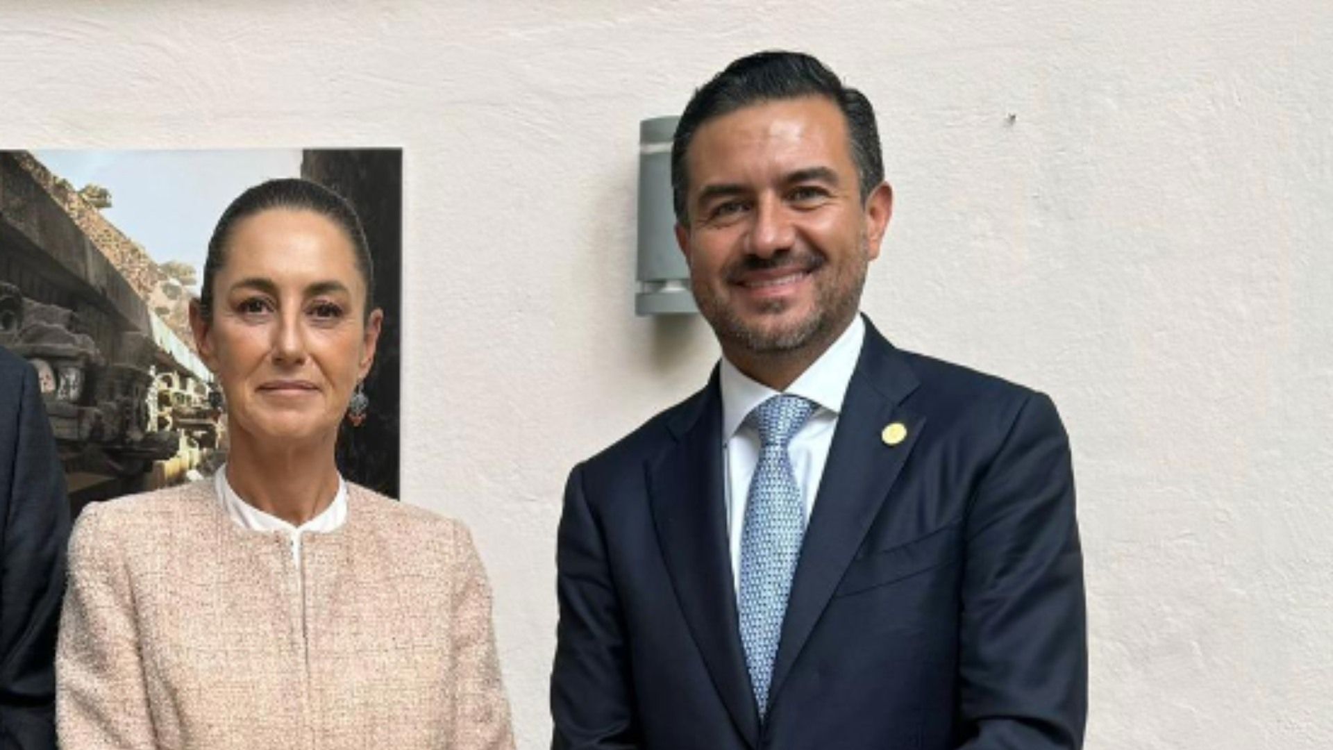 Claudia Sheinbaum y Miguel Ángel Yunes Márquez se reunieron. Foto: X  @MYunesMarquez