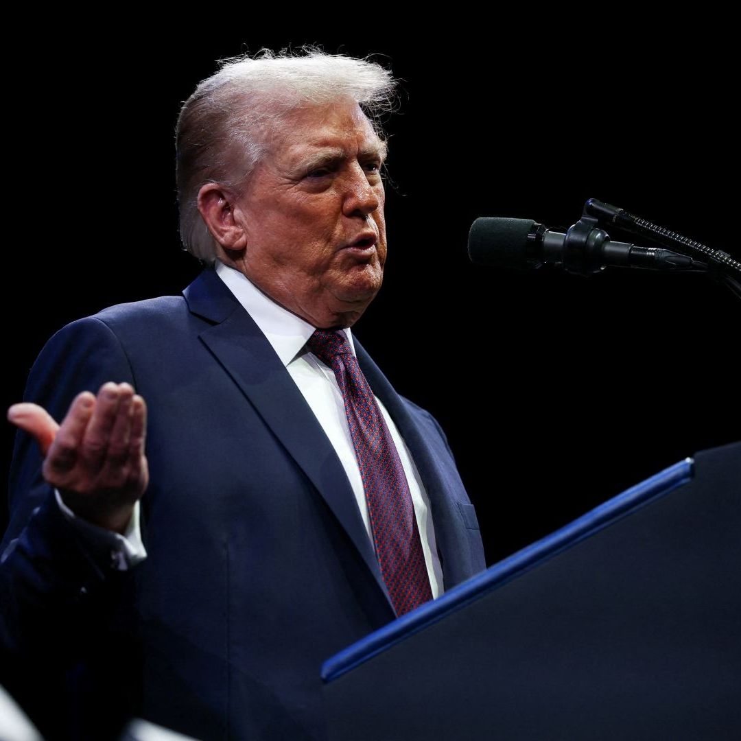 Donald Trump pronuncia un discurso ante la Comisión de Libertad Religiosa de la Casa Blanca
