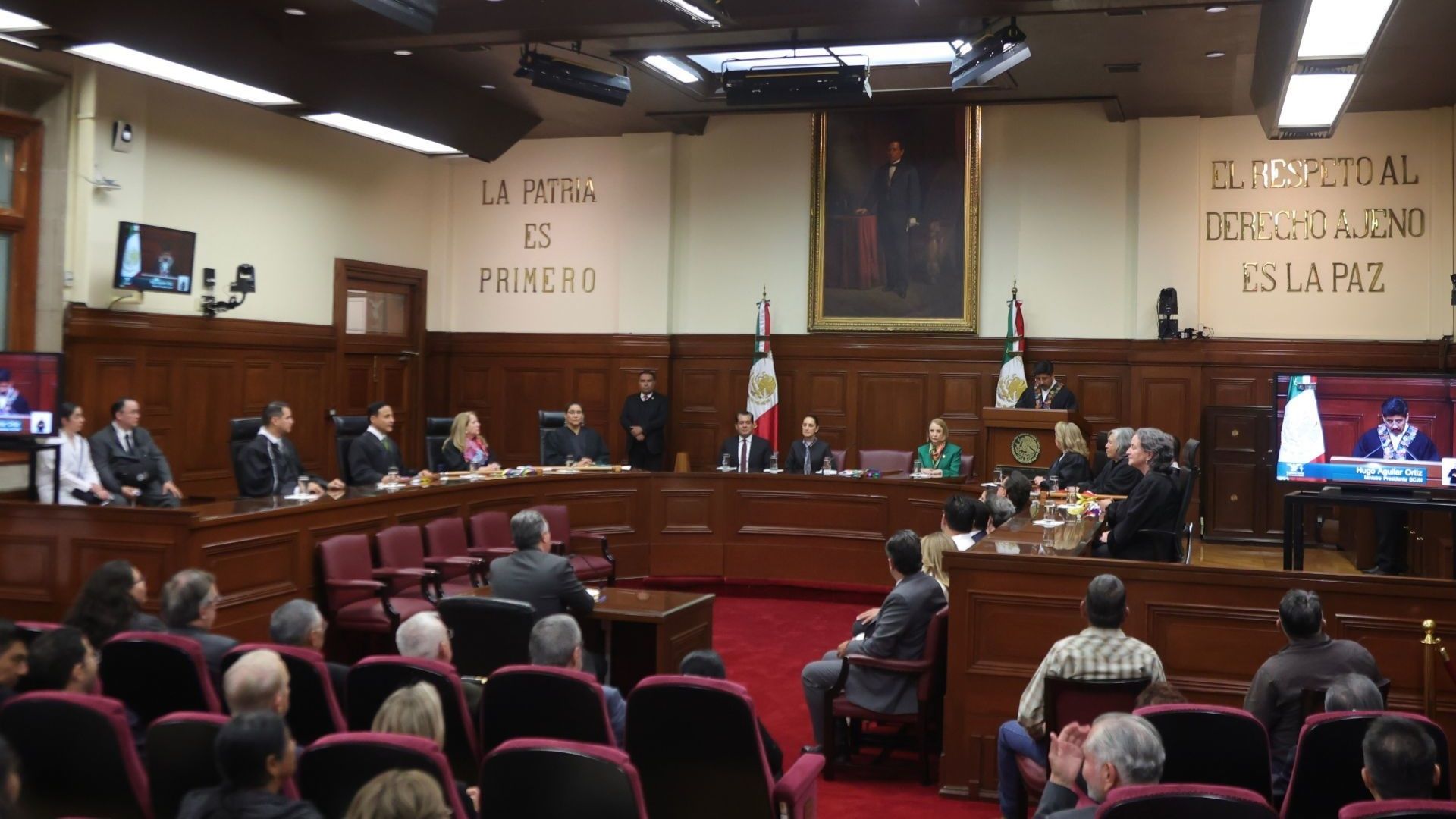Sesión en la SCJN