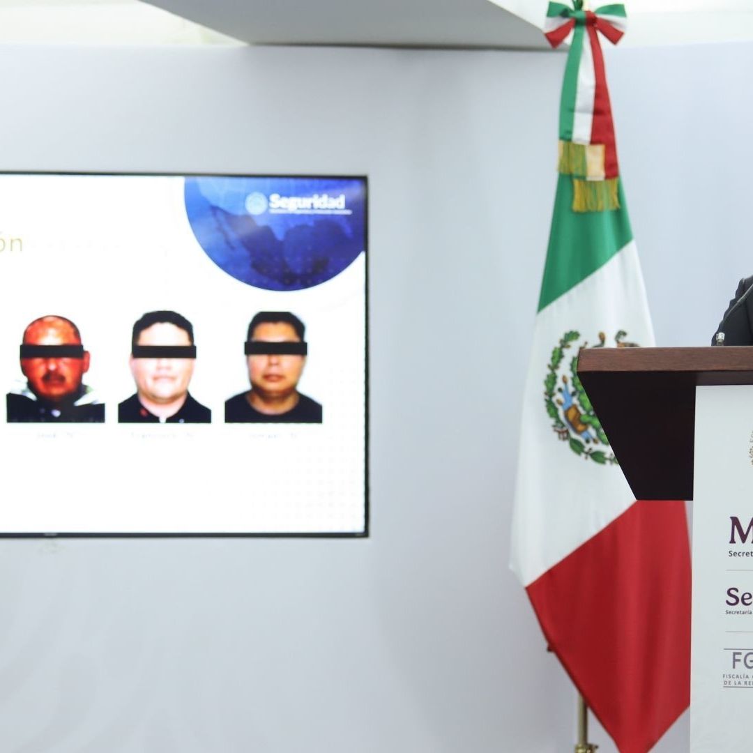 Conferencia de Omar García Harfuch, titular de la Secretaría de Seguridad y Protección Ciudadana