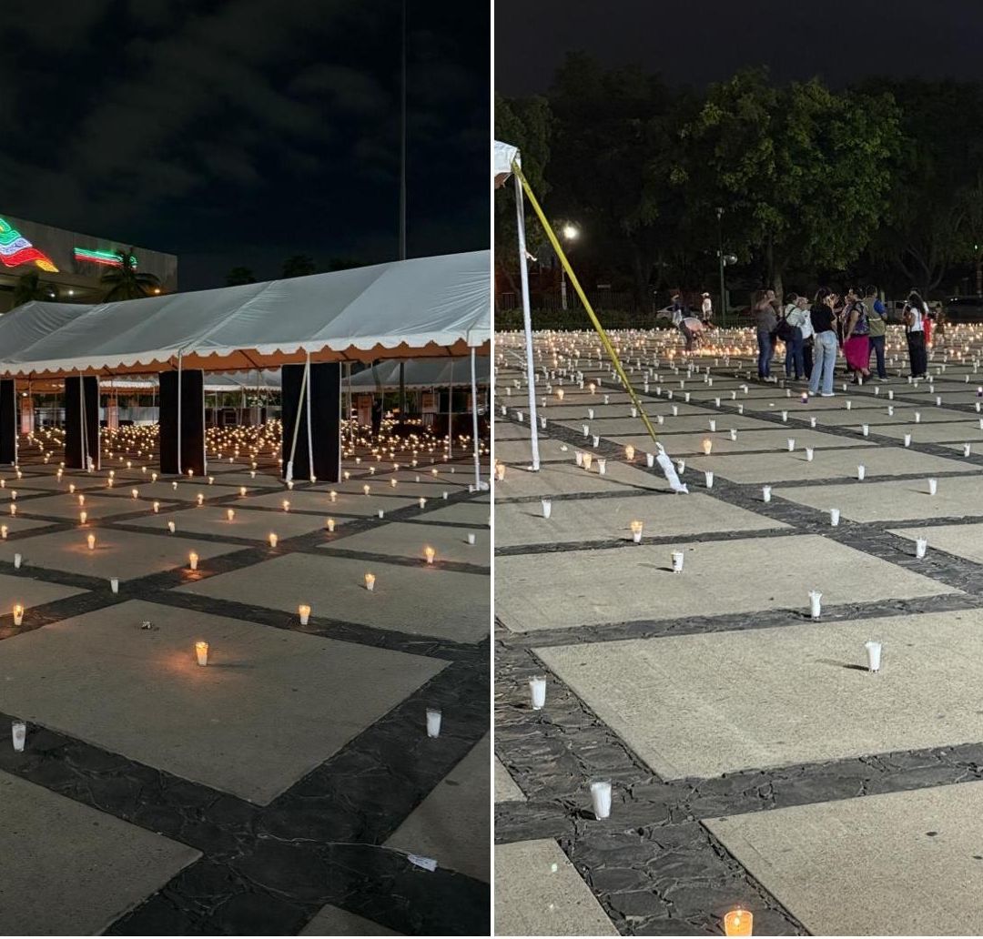 Un Año de Violencia en Sinaloa: Colectivos Prenden Miles de Velas en Demanda de Seguridad y Paz