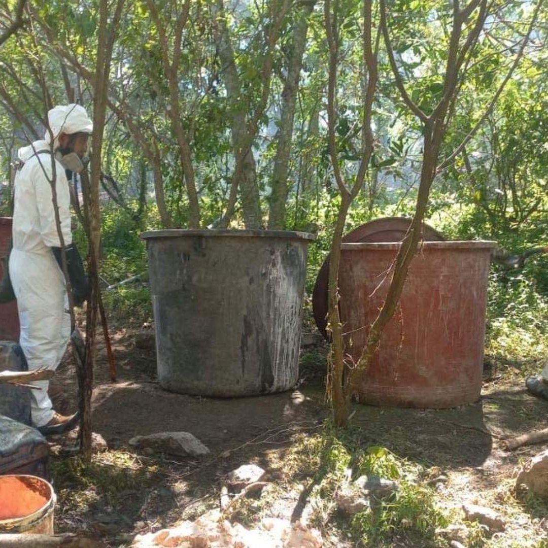 Aseguran 21 Toneladas de Metanfetamina en 2 Narcolaboratorios Vinculados a 'Los Mayos' en Durango