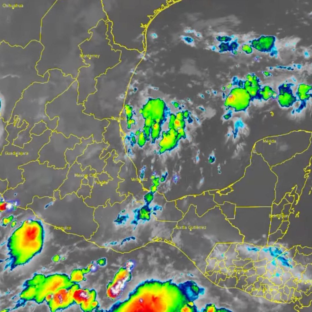 PC emite pronóstico inmediato por lluvias en algunas regiones de la entidad veracruzana.