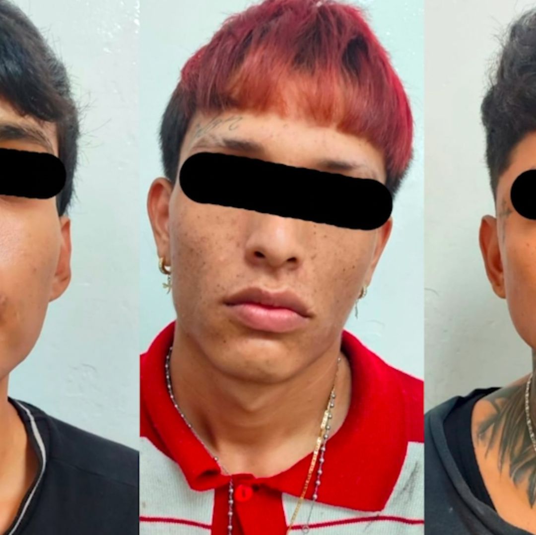 Los cinco detenidos quedaron a disposición de la policía municipal