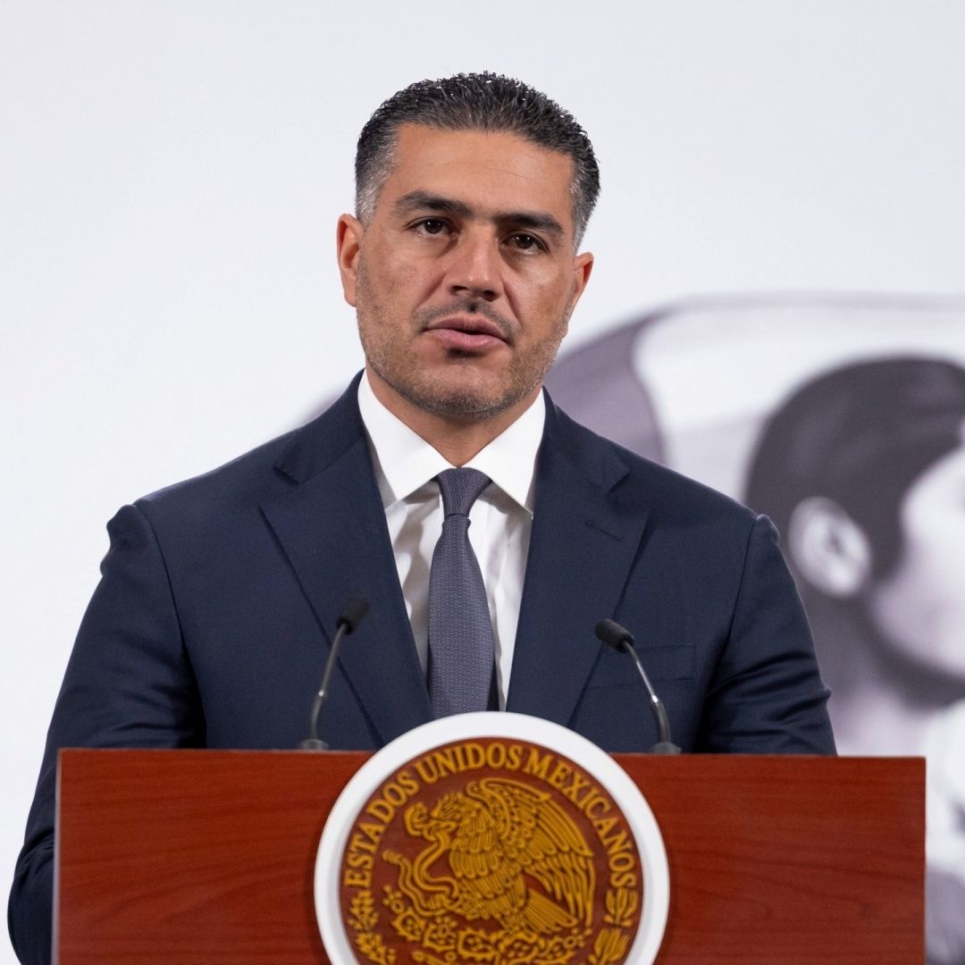 Omar García Harfuch en la conferencia mañanera de hoy 9 de septiembre 2025