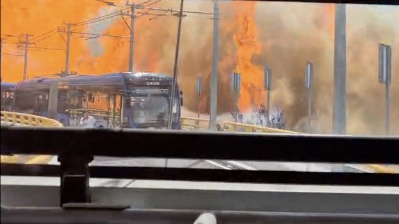 Graban en video momento de explosión de pipa de gas