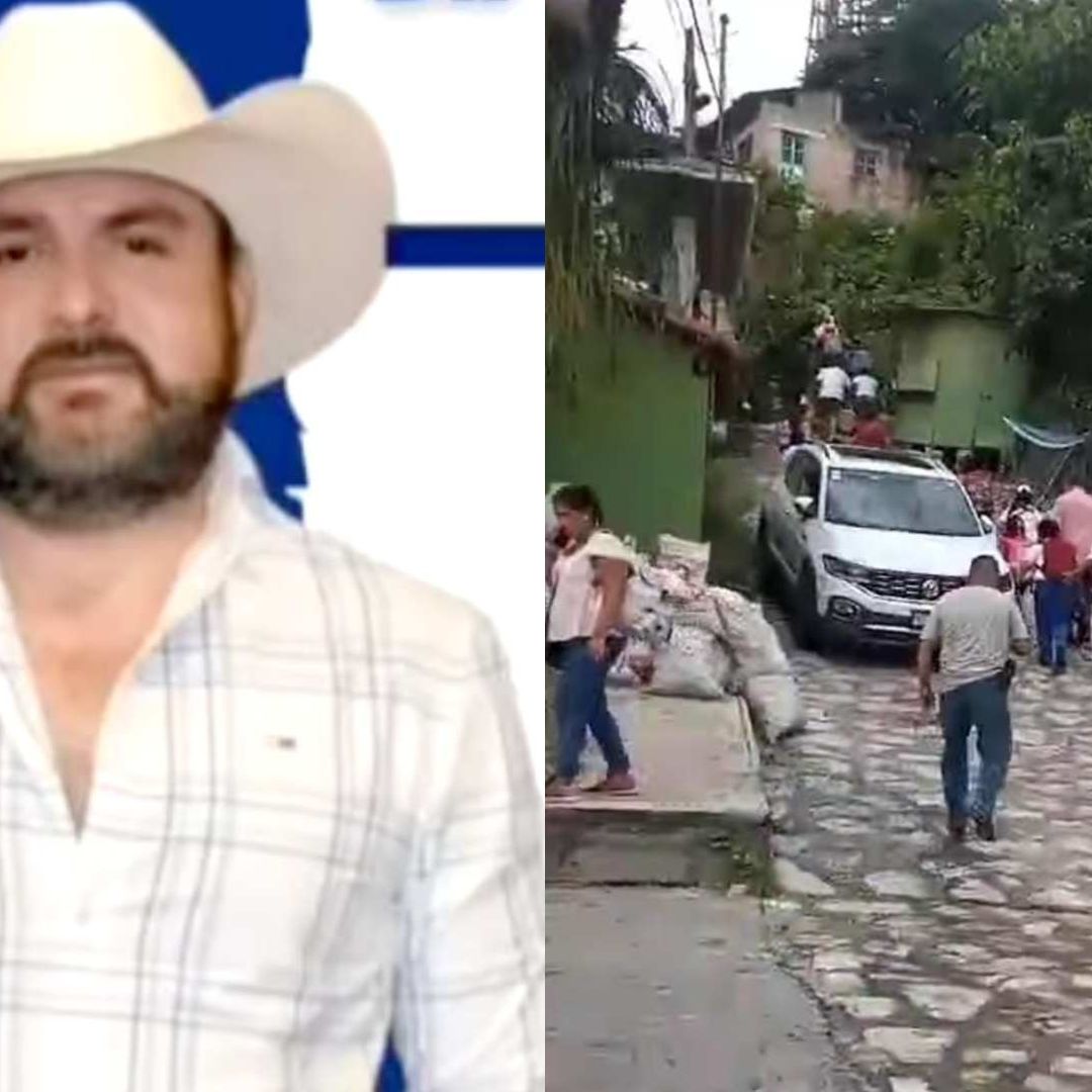 Atacan a Disparos Vivienda Lauro Becerra Alcalde Electo Coxquihui Veracruz Evacúan Primaria