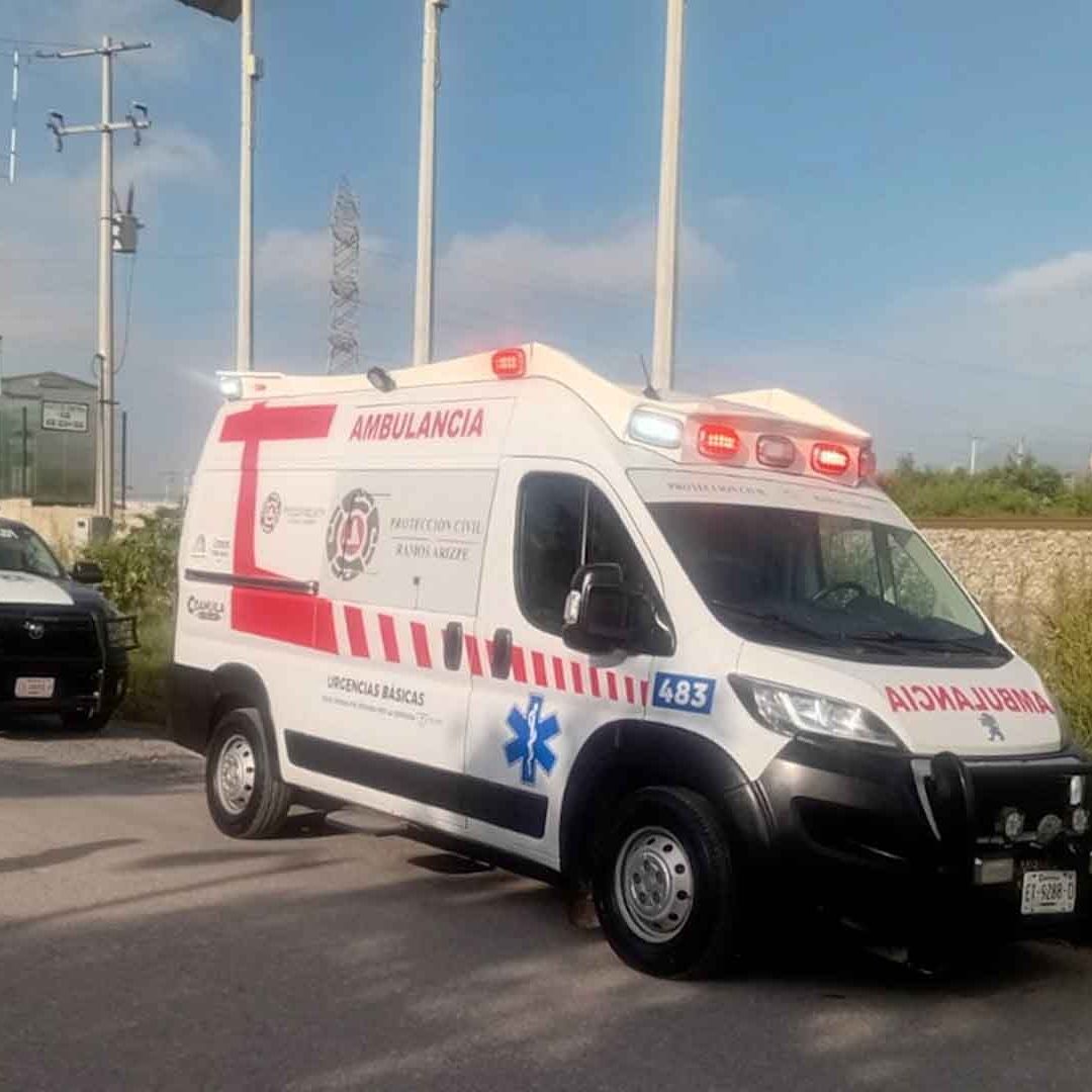 Hombre es Golpeado por el Tren Mientras Recolectaba Materiales en Ramos Arizpe