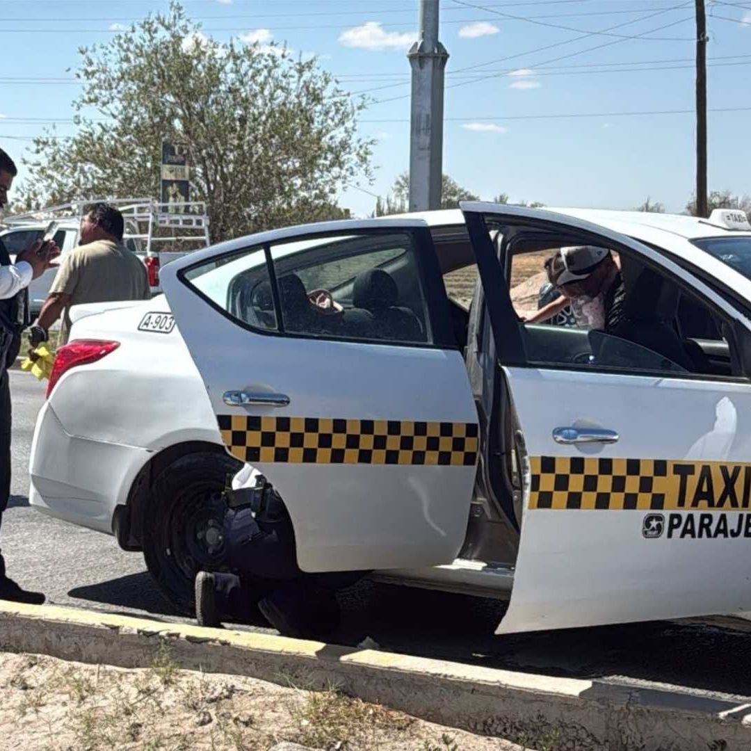 Mujer Da a Luz en Taxi de Ciudad Juárez; Agentes de Vialidad Reciben al Bebé