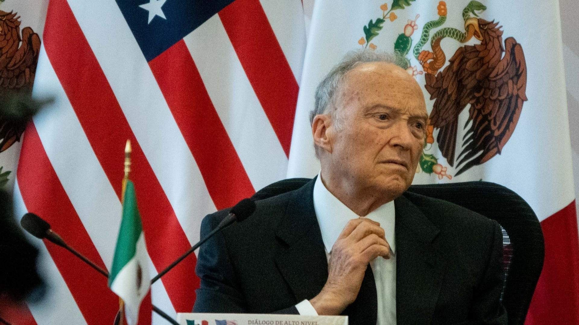 Gertz Manero durante reunión con motivo de los 'Diálogos de Alto Nivel en Seguridad México-Estados Unidos'