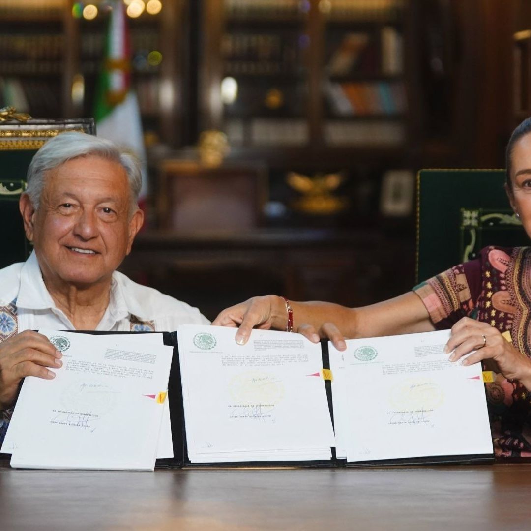 El pasado 15 de septiembre, AMLO firmó el decreto de reforma al Poder Judicial
