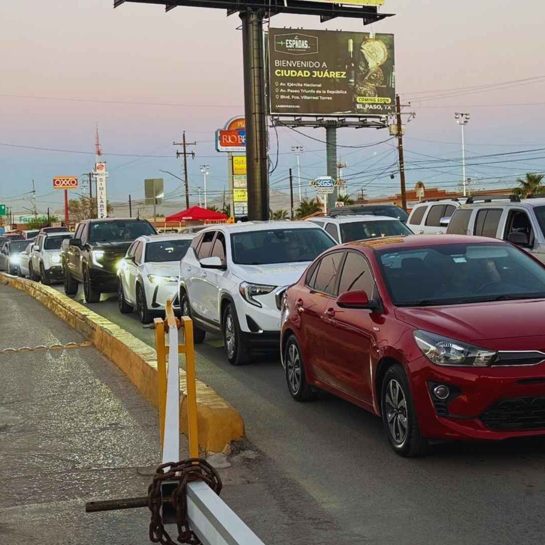Cierran tres cruces internacionales temporalmente en Ciudad Juárez | Foto: N+