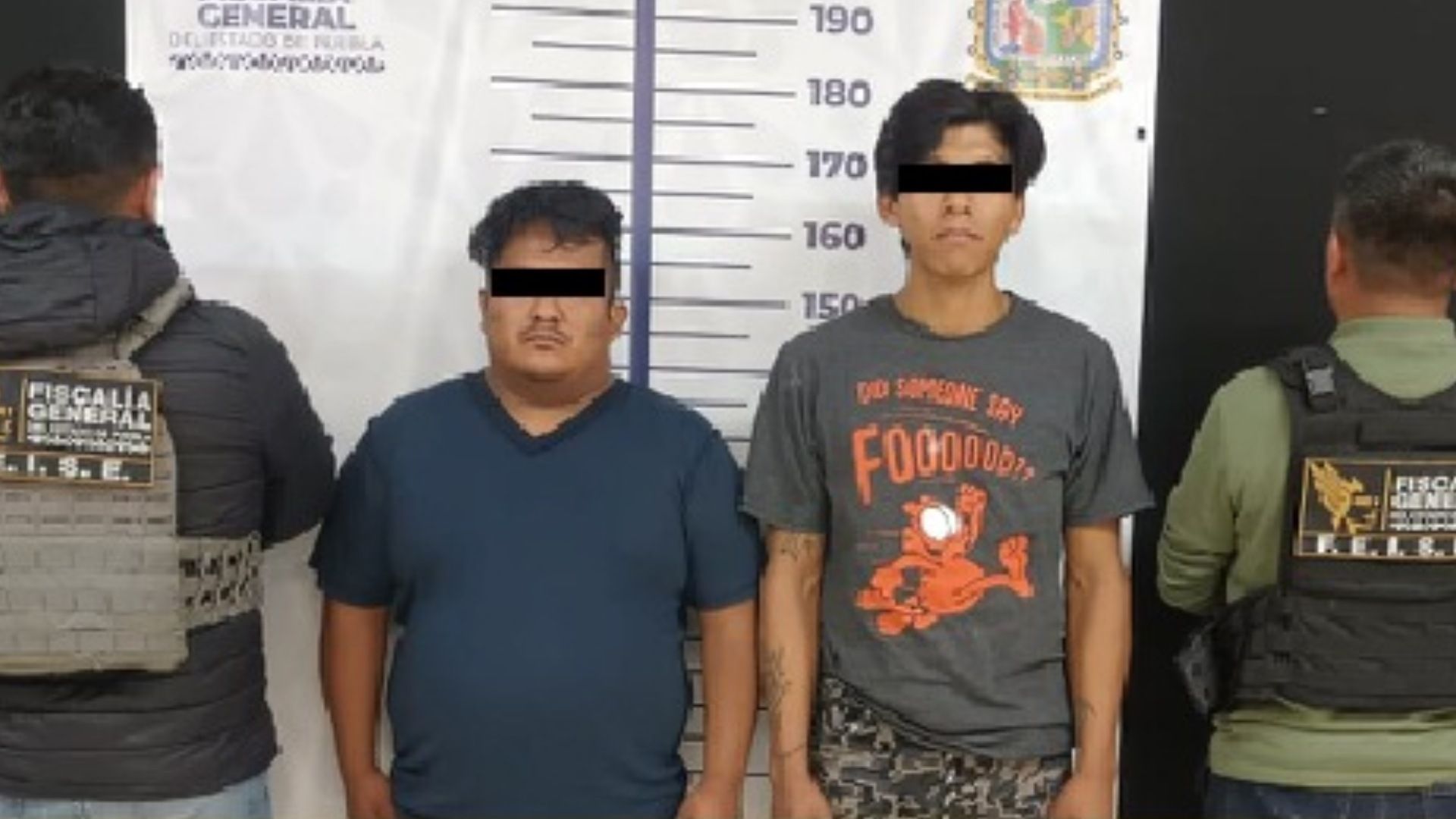 Nicolás N Noé Manuel N y Menor de Edad Detenidos Presunto Secuestro Huixcolotla Puebla