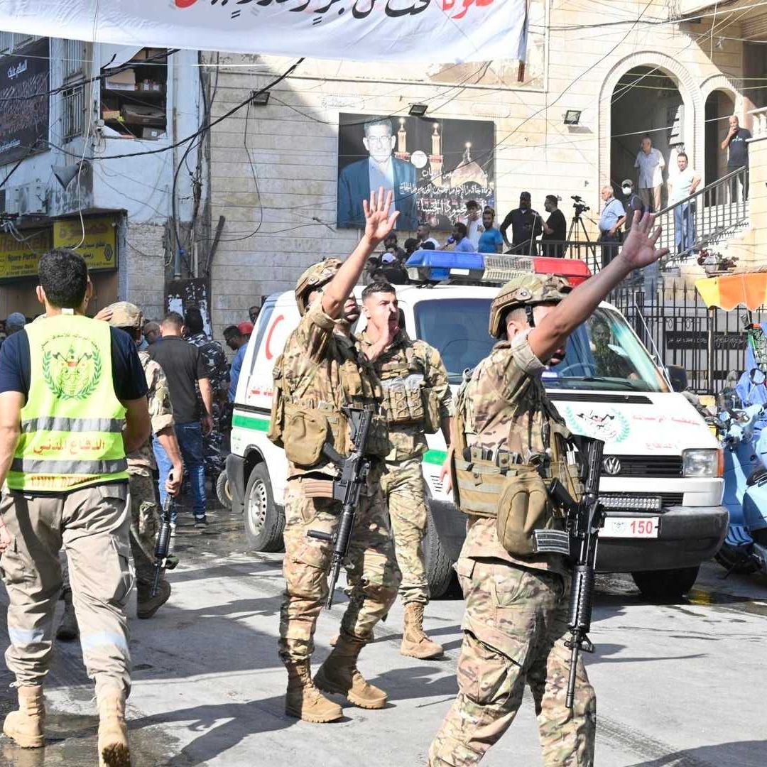 soldados del ejército libanés
