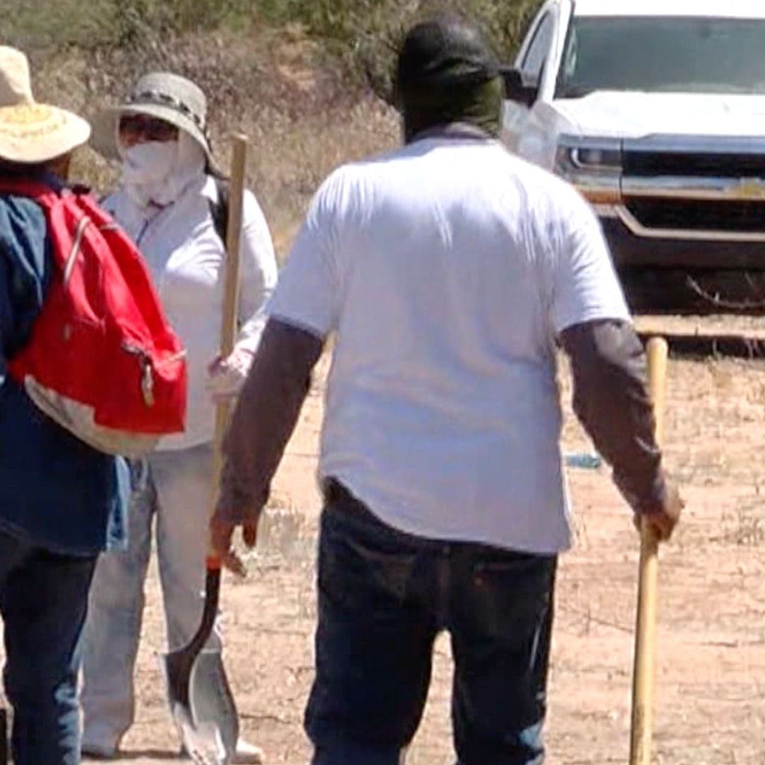 Madres Buscadoras Encontraron Dos Cuerpos Dentro de Bolsas Negras al Poniente de Hermosillo