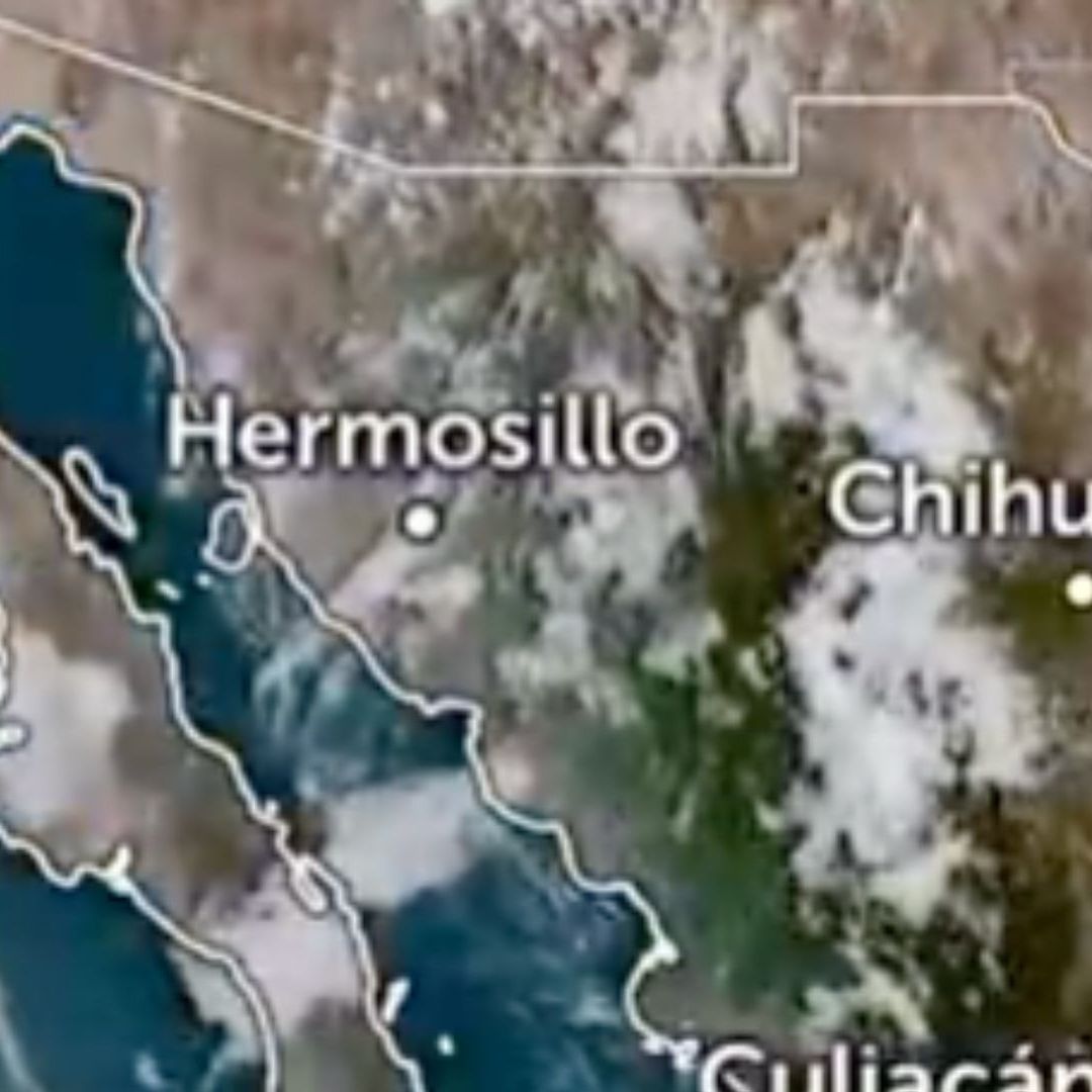 ¿La Tormenta Tropical Mario Traerá Lluvias a Municipios de Sonora? Foto: Conagua