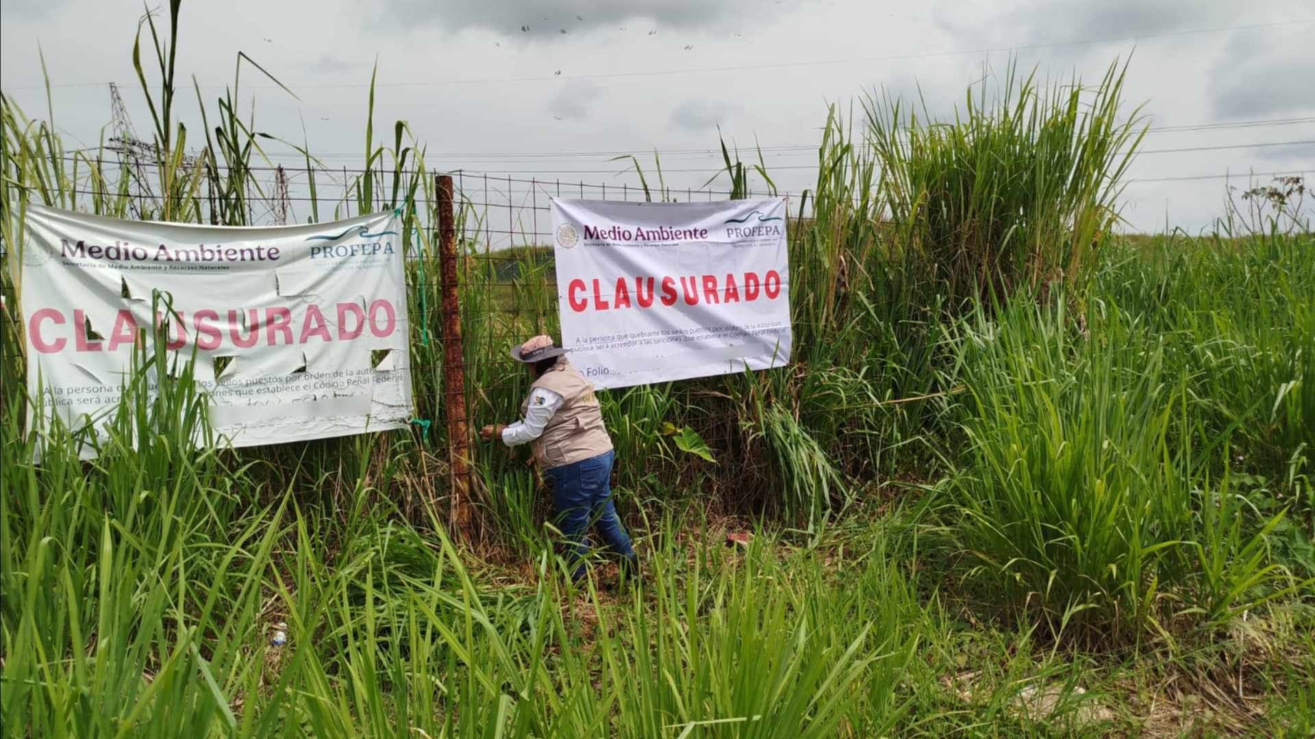 PROFEPA Clausura Relleno Sanitario Basurero Las Matas Minatitlán Veracruz Multa 18 Millones de Pesos