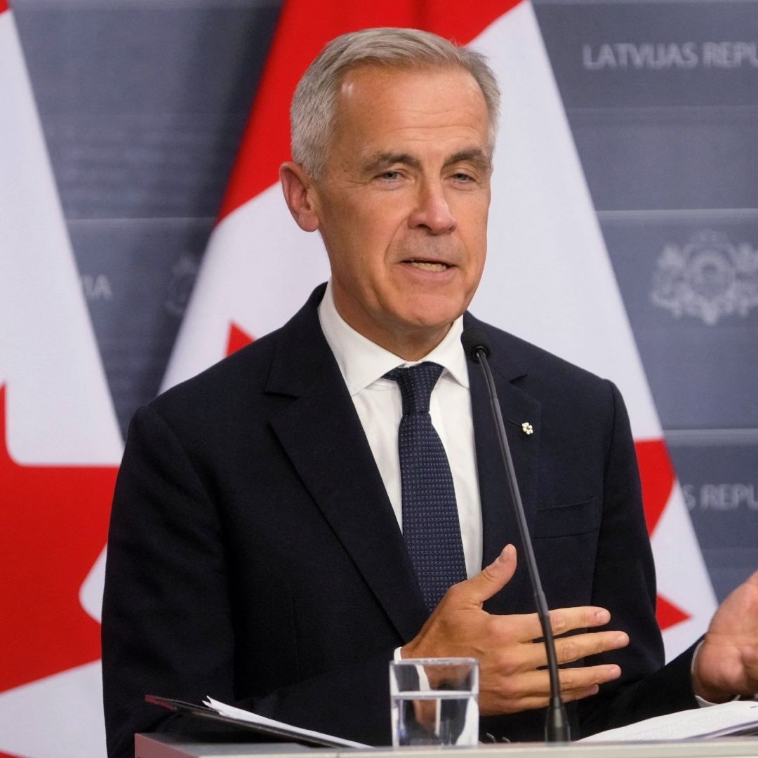 Mark Carney en conferencia de prensa