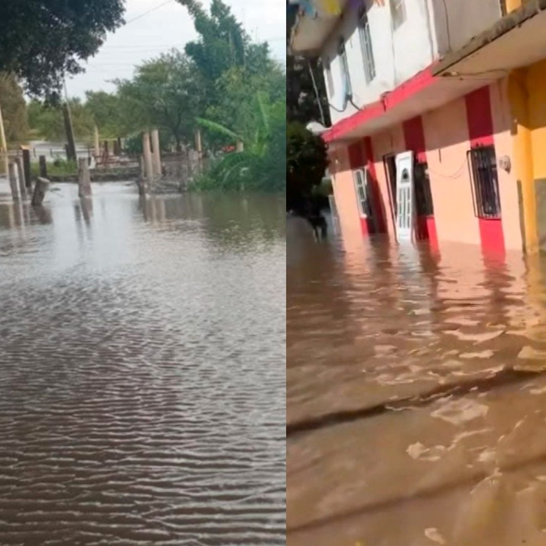 Lluvia deja inundaciones en La Barca, Jalisco