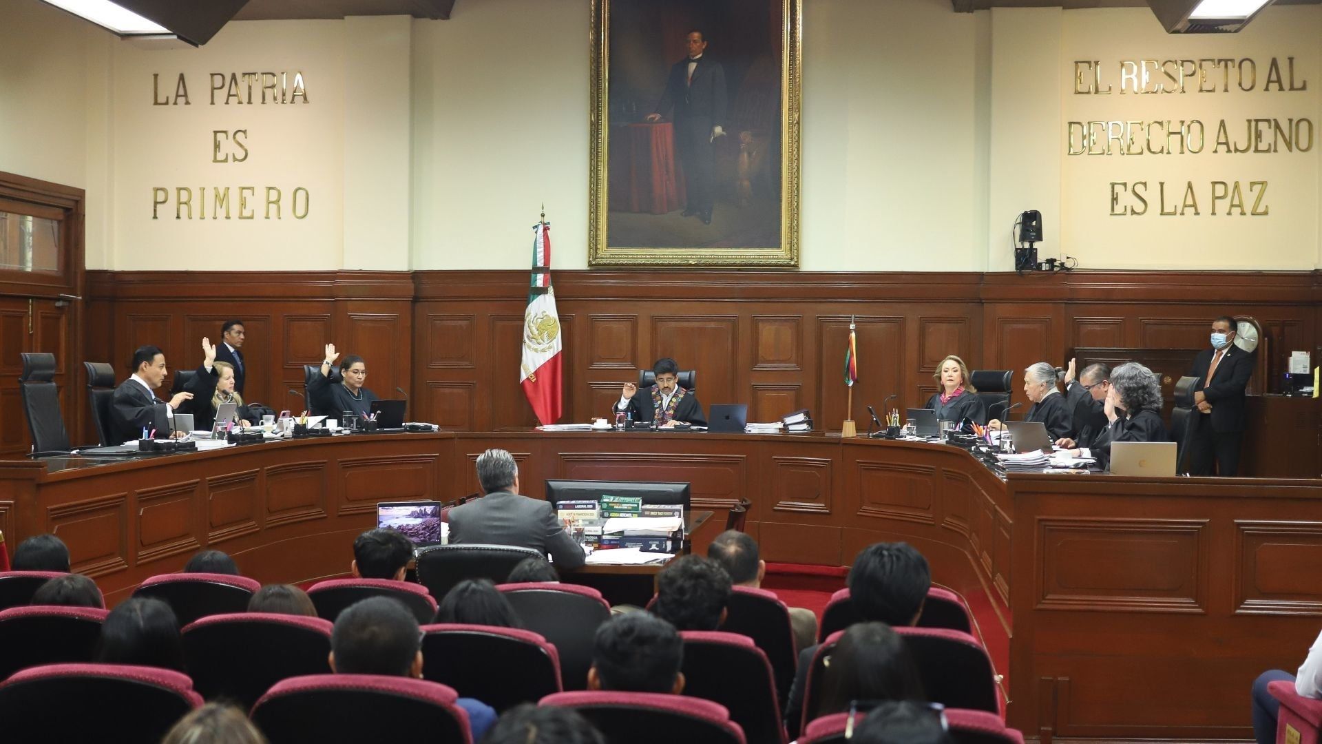 Así Fue la Primera Sesión Pública de la Nueva Suprema Corte de Justicia de la Nación