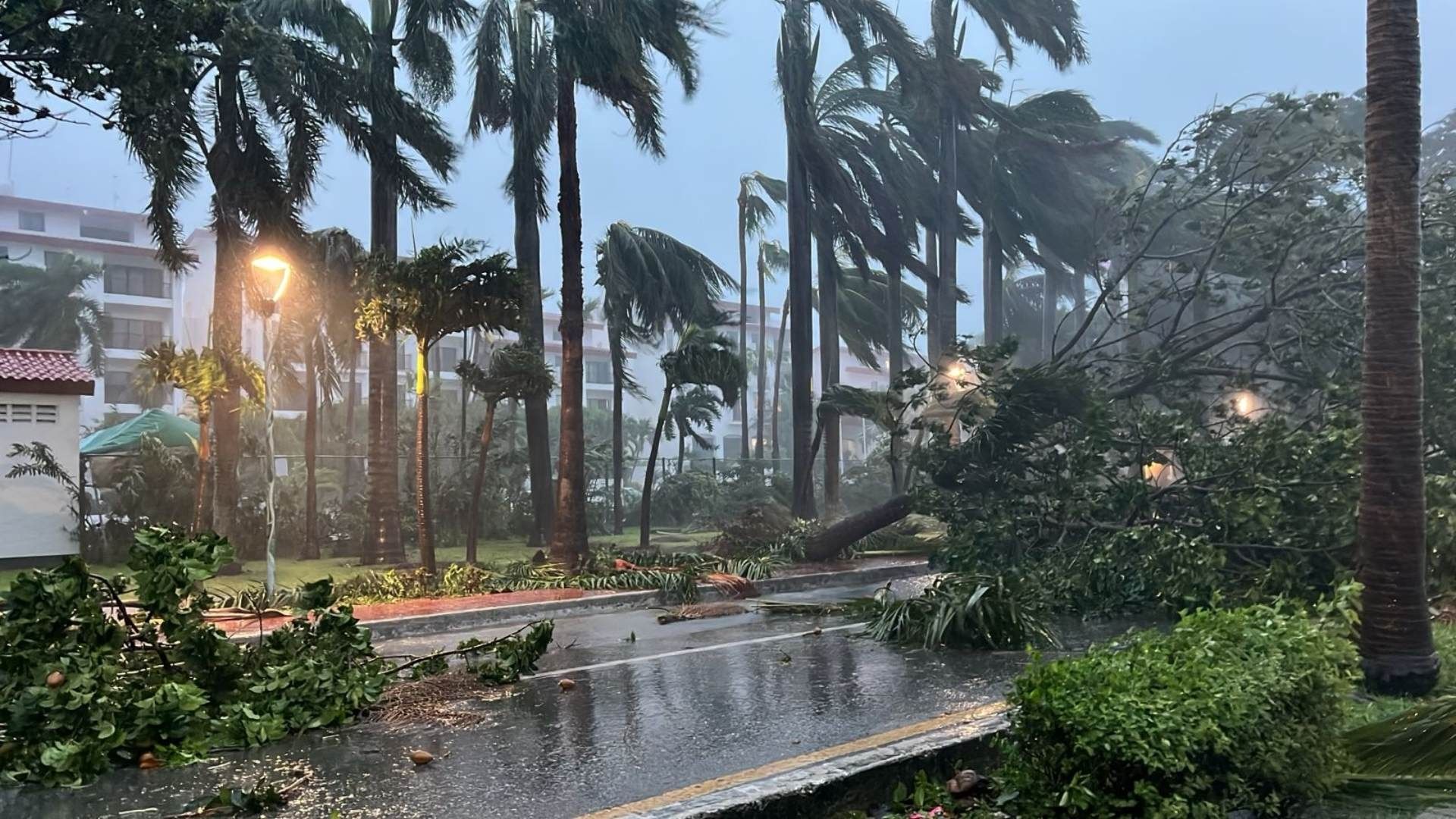 Daños por tormenta tropical Helene en Quintana Roo