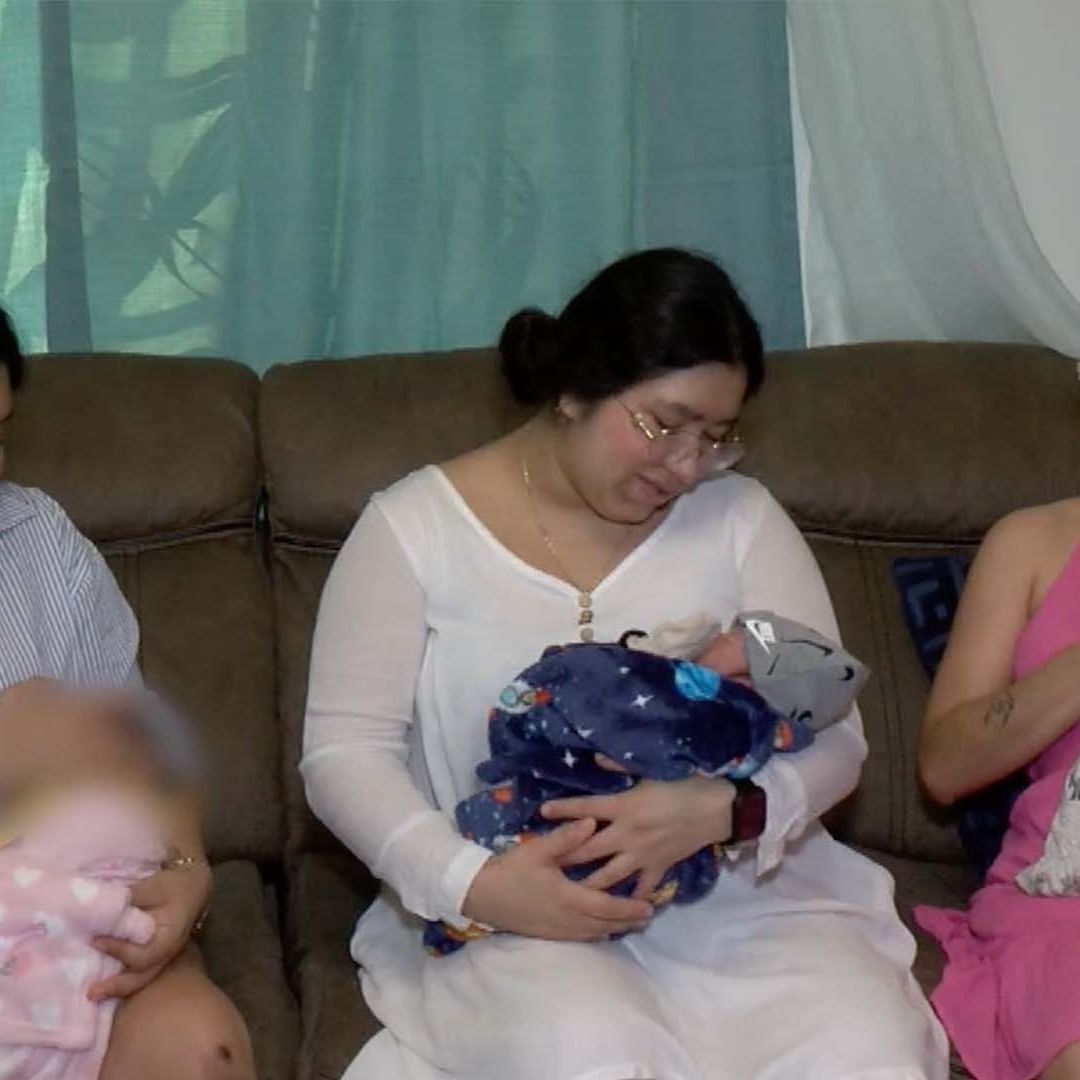 Tres Hermanas de Altamira Tamaulipas se Convierten en Madres el Mismo Día