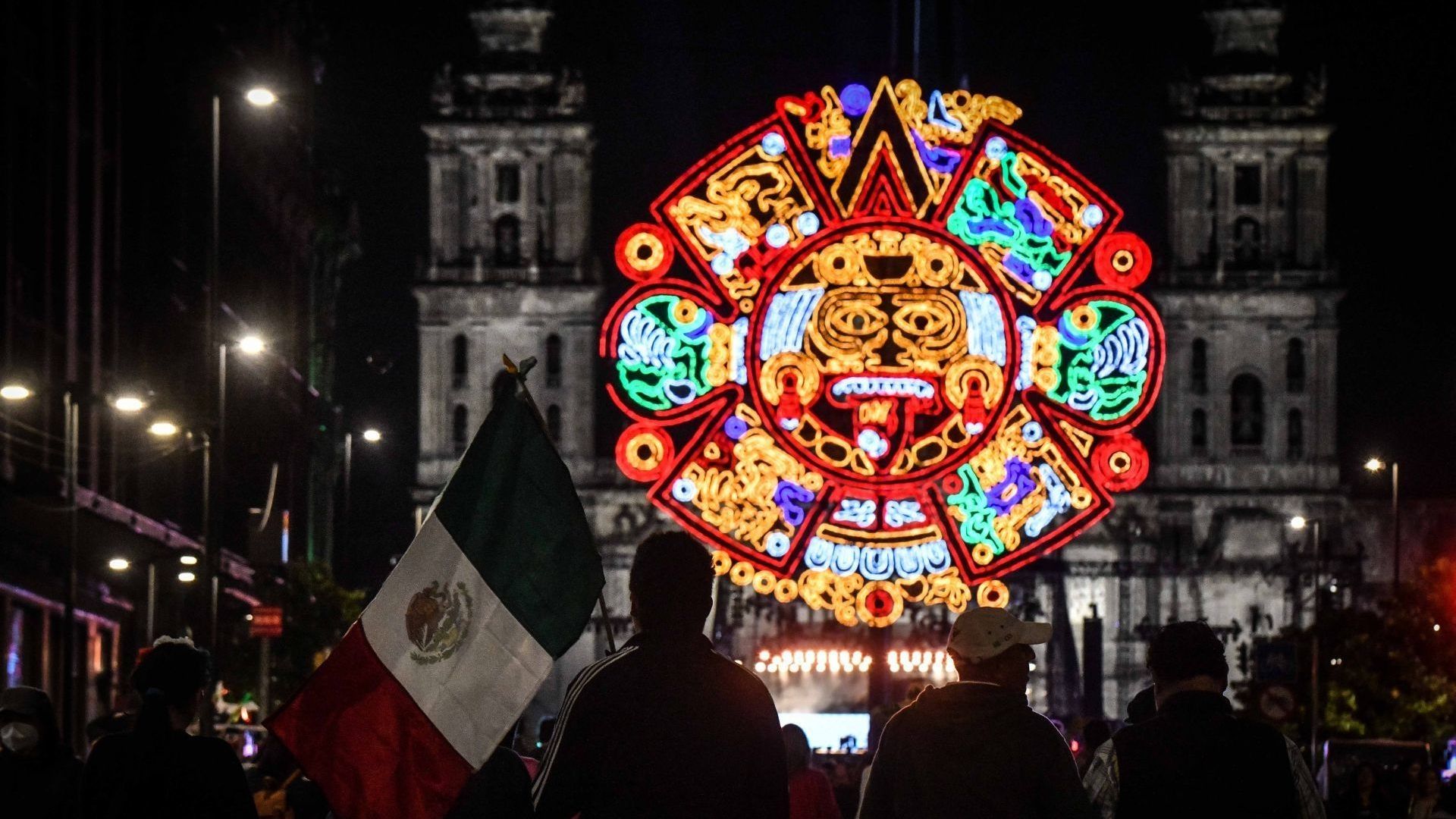 Grito en el Zócalo de CDMX