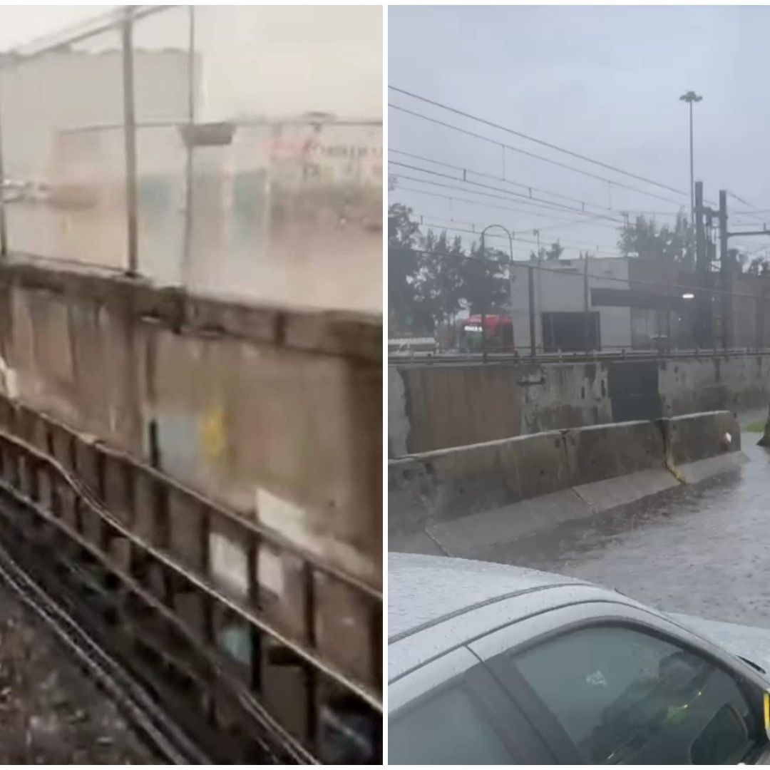 Afectaciones en Metro CDMX hoy por fuertes lluvias