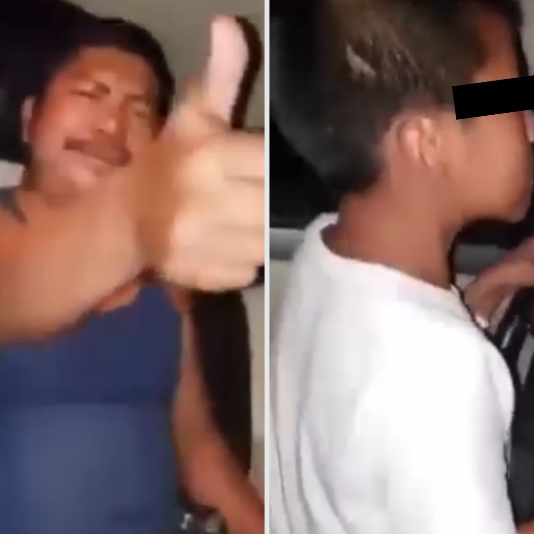 Video: Papá Ebrio Deja Manejar Vehículo a Niño en Chiapas