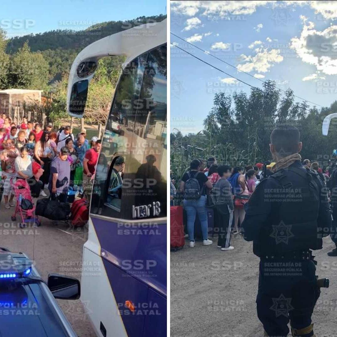 Hombres Armados Interceptan y Bajan de Autobuses a Más de 100 Turistas en Durango
