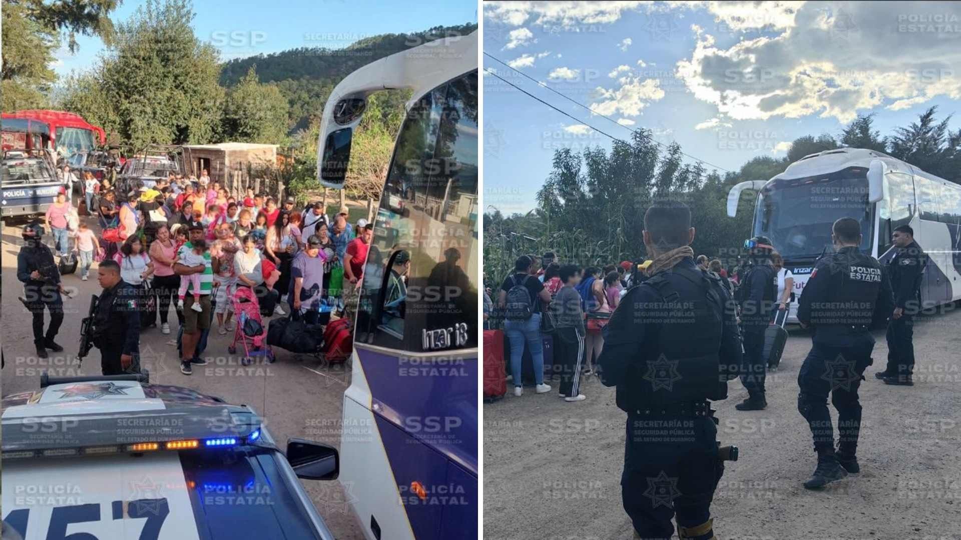 Hombres Armados Interceptan y Bajan de Autobuses a Más de 100 Turistas en Durango