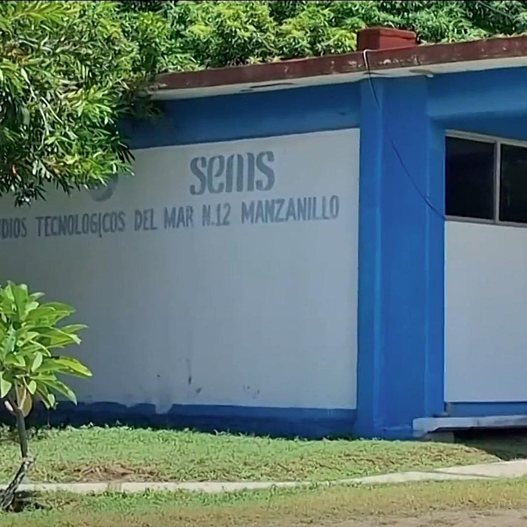 Plantel 12 del Centro de Estudios Tecnológicos del Mar (CETMAR) en Manzanillo, Colima