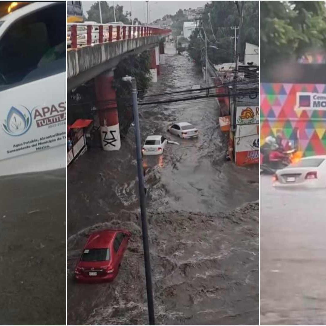Afectaciones en Edomex por lluvias