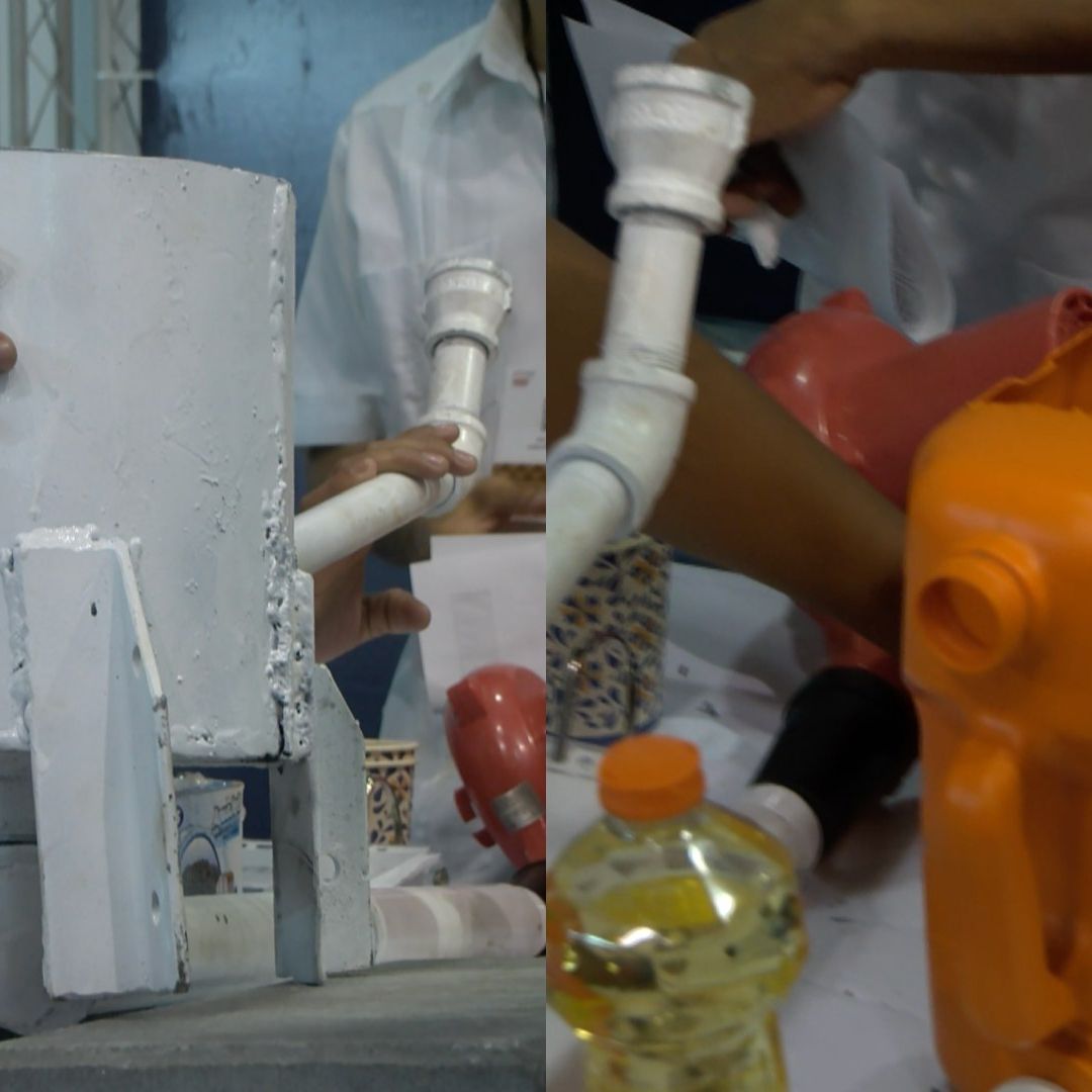 Estudiantes de Veracruz Crean un Incinerador Ecológico de Aceites Usados de Autos para Generar Calor en Zonas de Frío