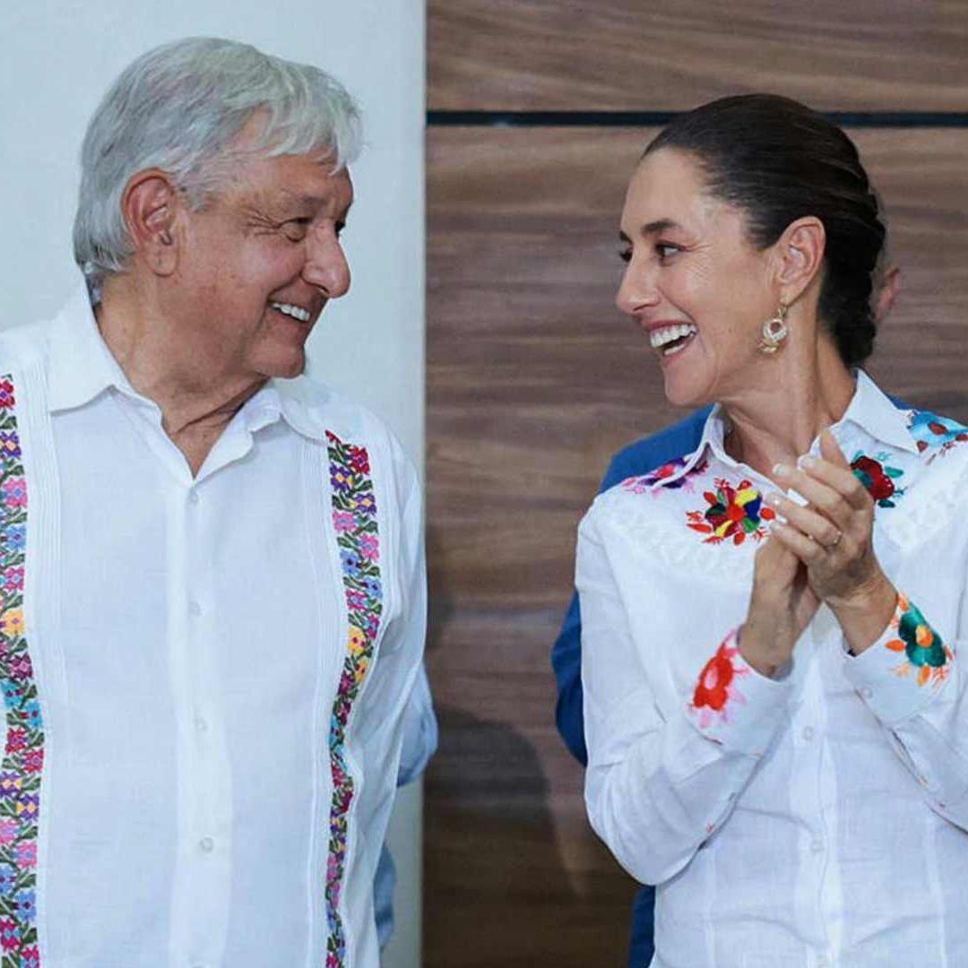 La nueva presidenta elogió los logros de la administración saliente.