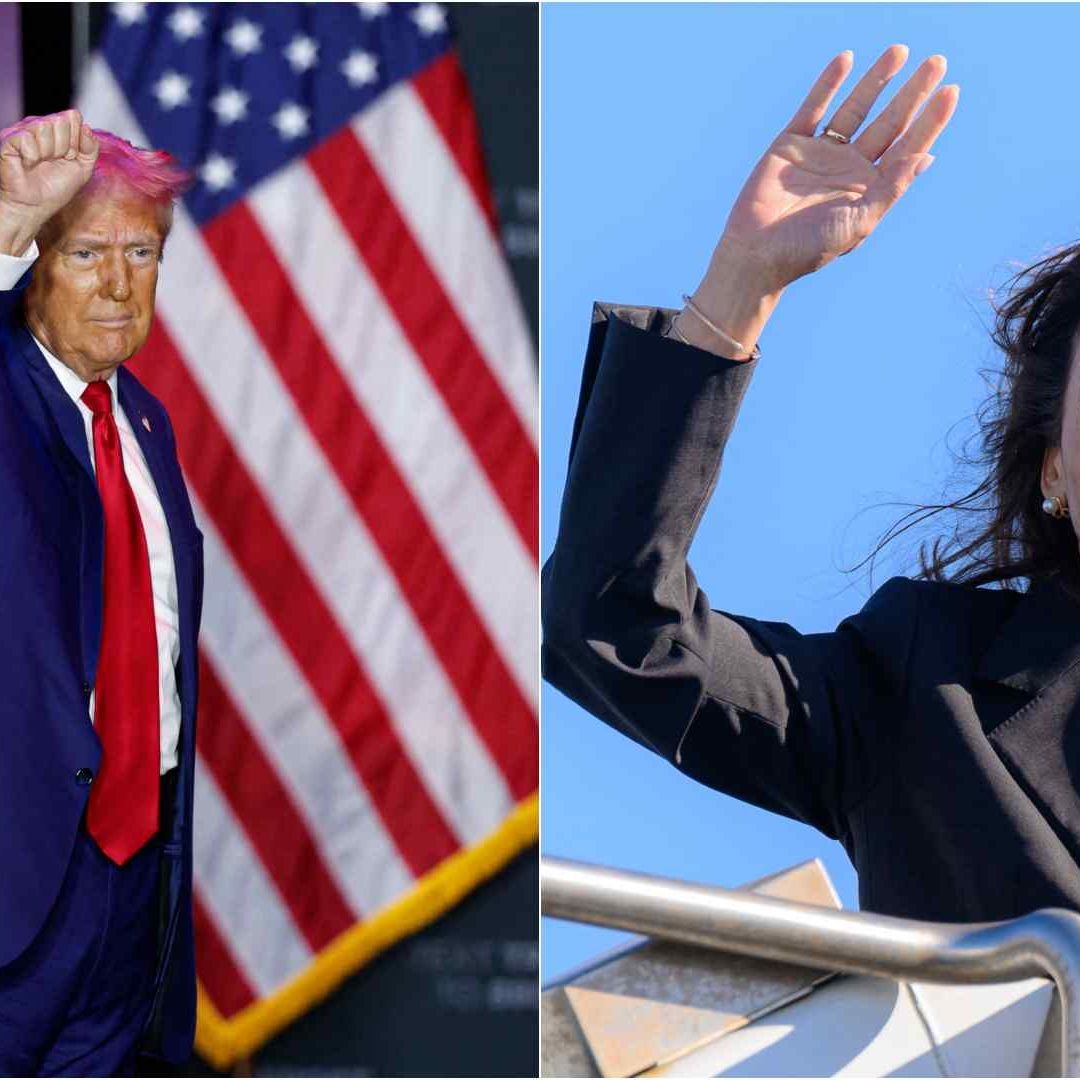 Donald Trump y Kamala Harris