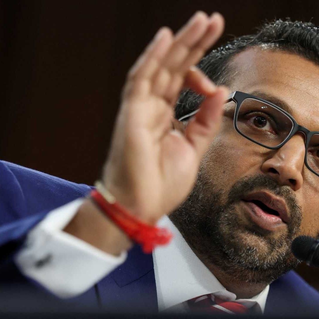 El director del FBI, Kash Patel, testifica ante una audiencia del Comité Judicial del Senado en el Capitolio en Washington