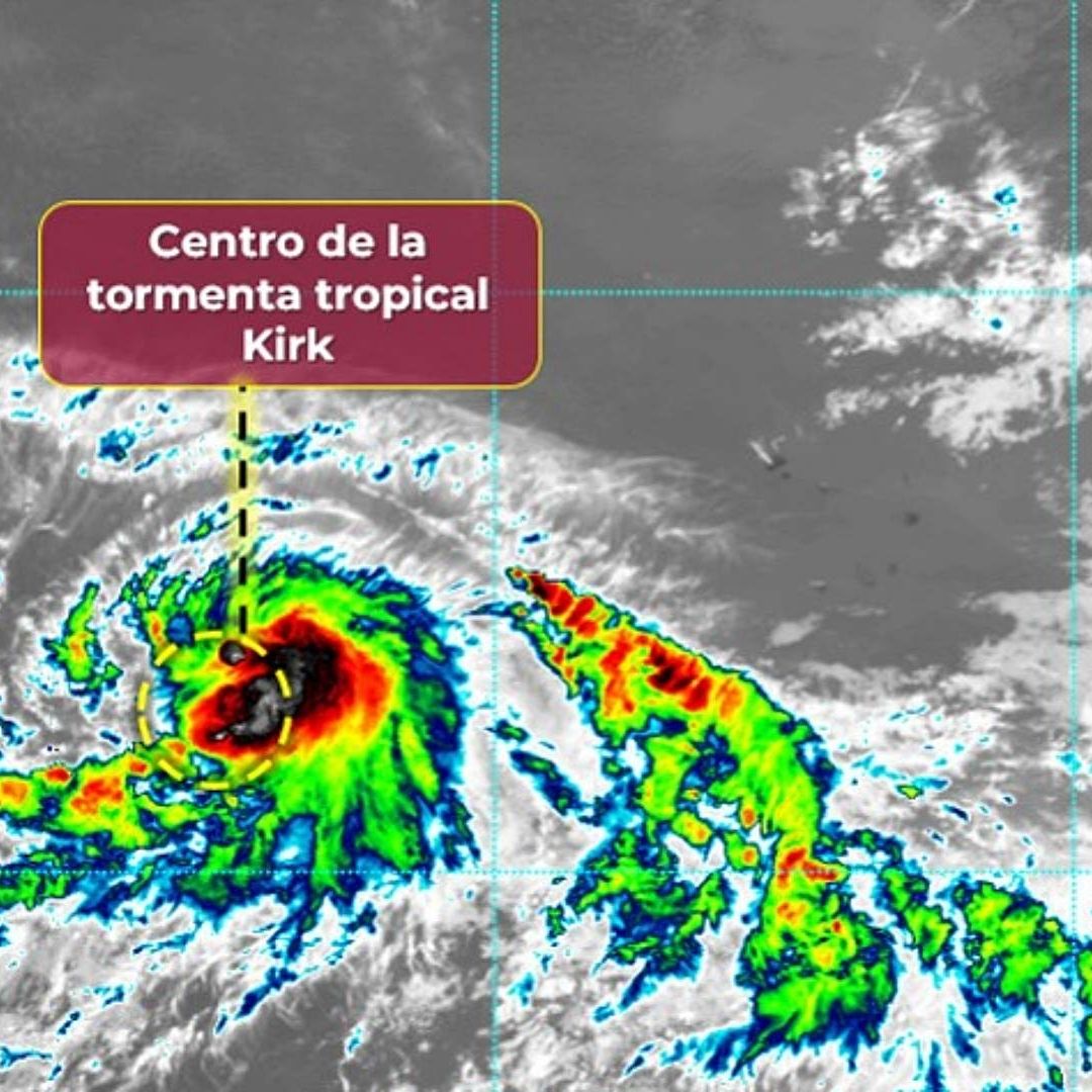 Se Forma Kirk en el Atlántico, Tormenta que Será 'Poderoso' Huracán; ¿Hay Riesgo para México?