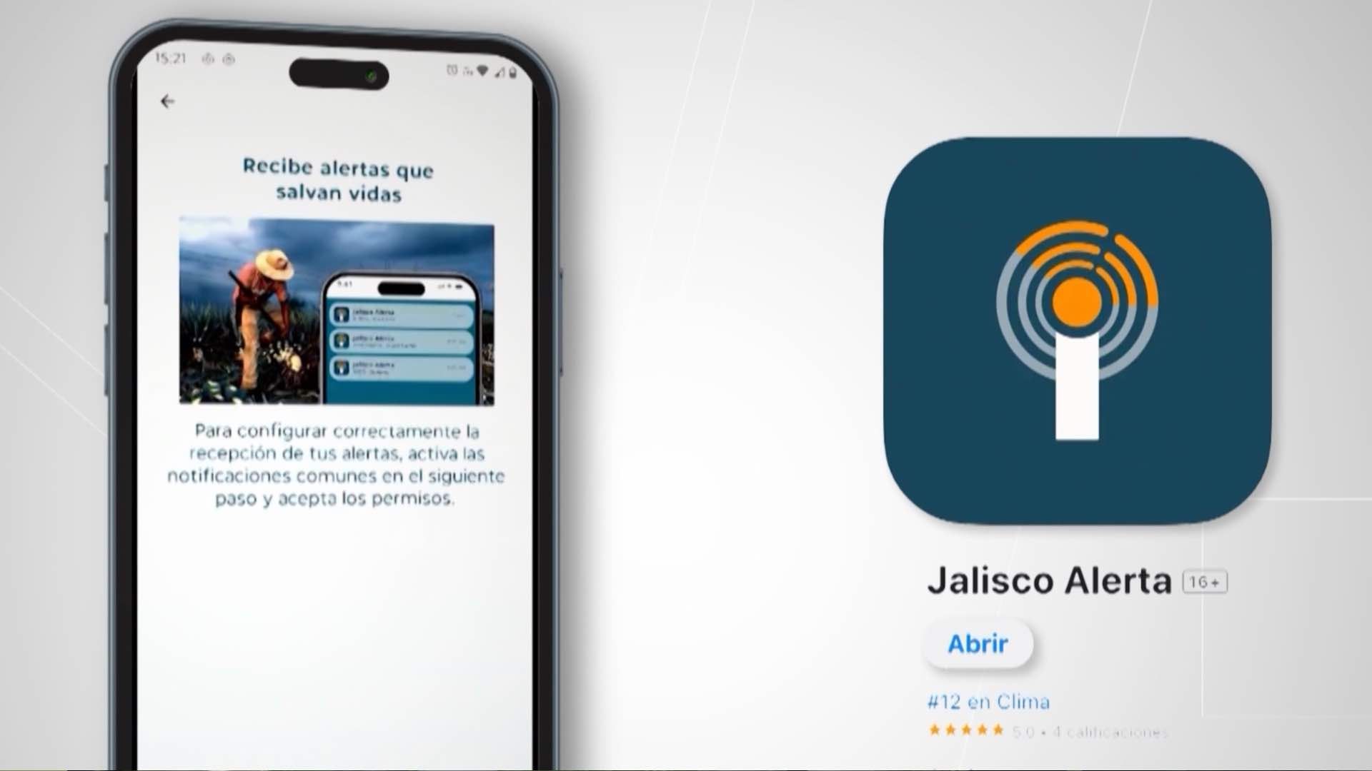 La app móvil que emite alertas para reacción rápida de población
