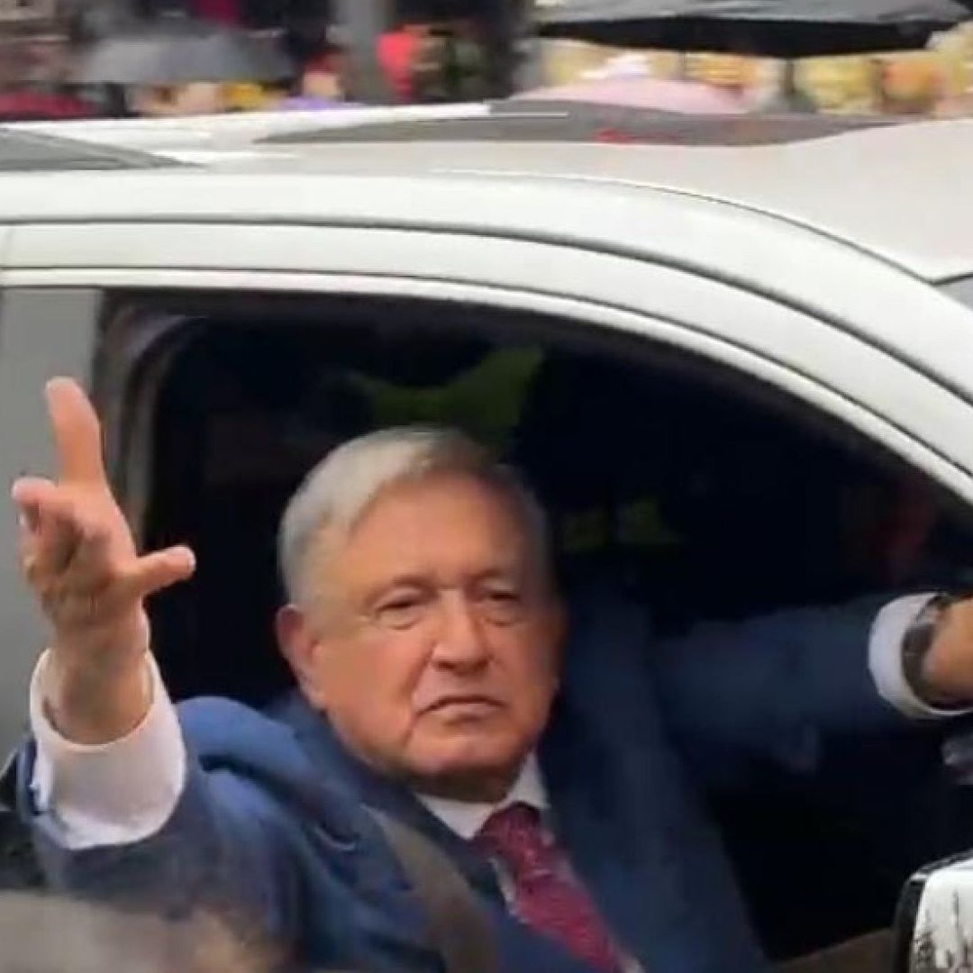 El presidente de México, Andrés Manuel López Obrador, abandonó Palacio Nacional, por última vez como mandatario