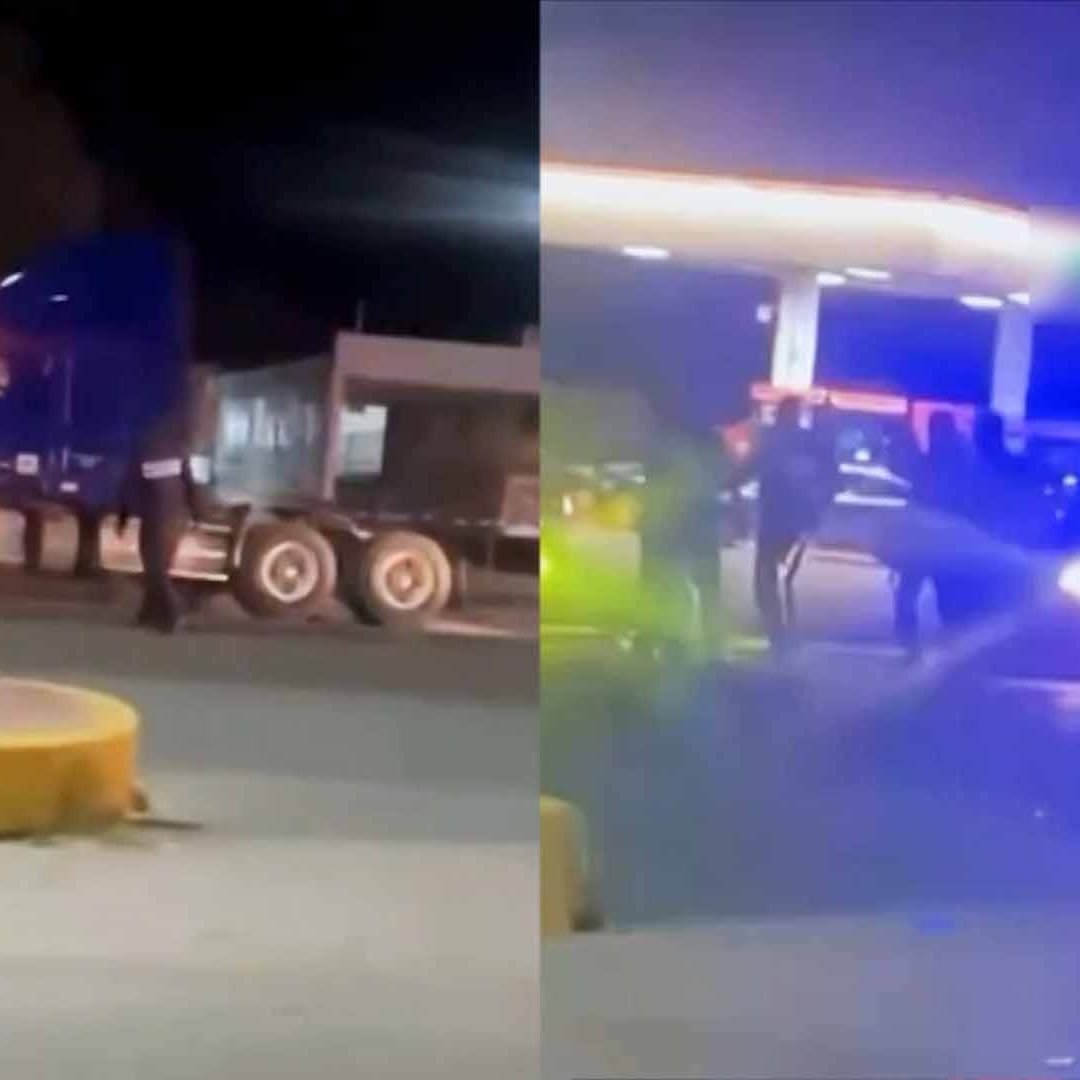 Trailero Desata Persecución con Disparos Después de Intentar Arrollar a Policías en Arteaga