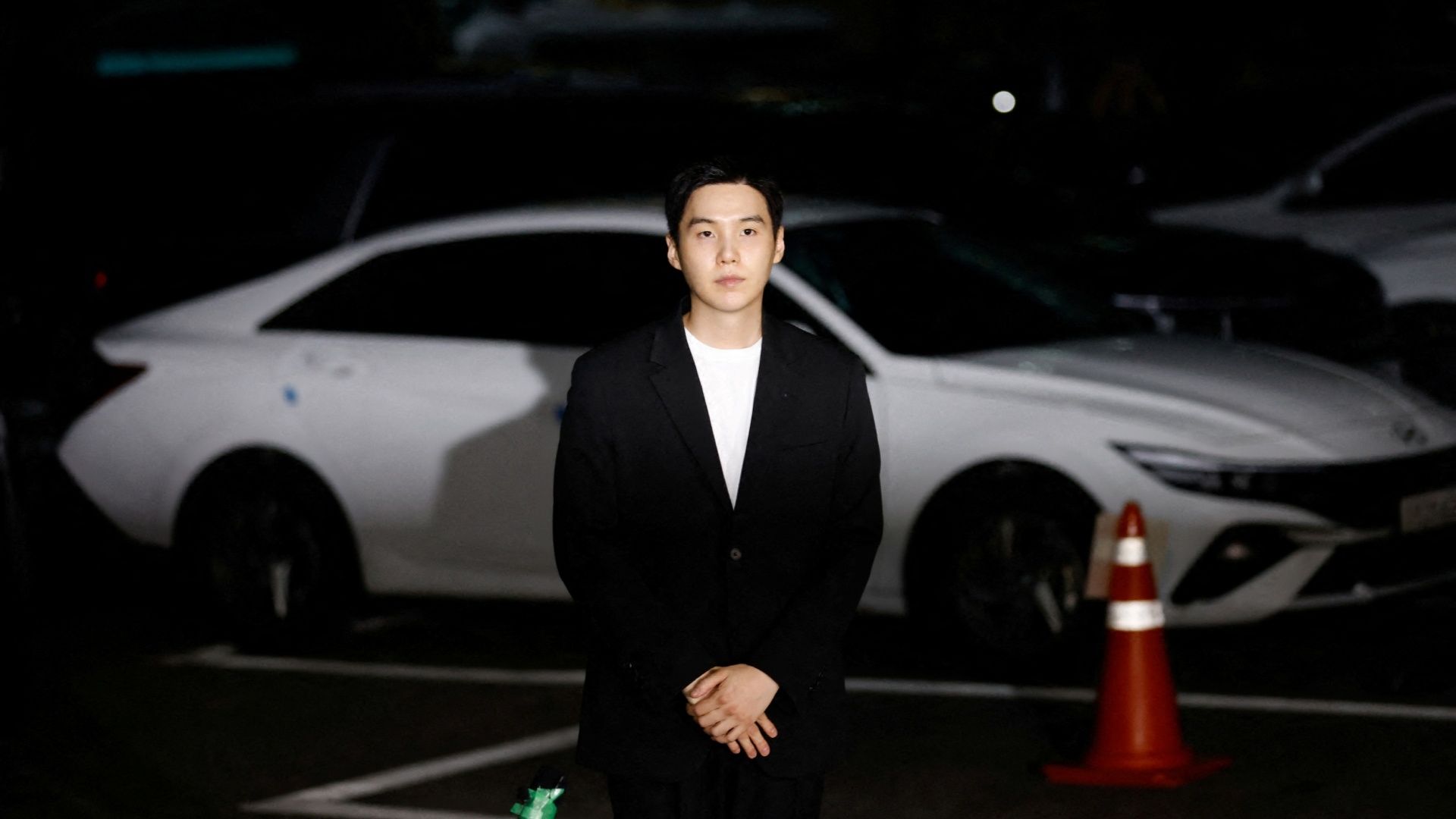 Suga, uno de los integrantes de la exitosa banda de K-Pop, BTS