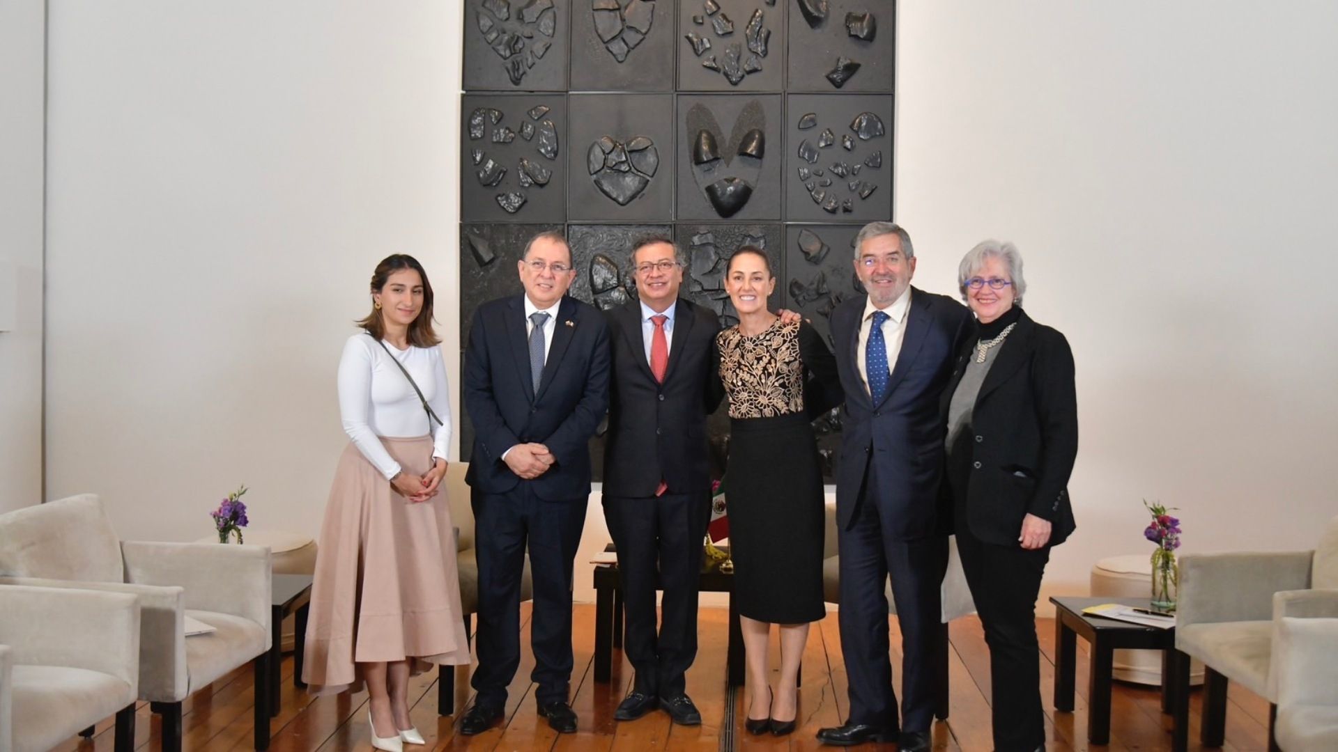Claudia Sheinbaum Cena con Mandatarios Internacionales en Museo de la CDMX
