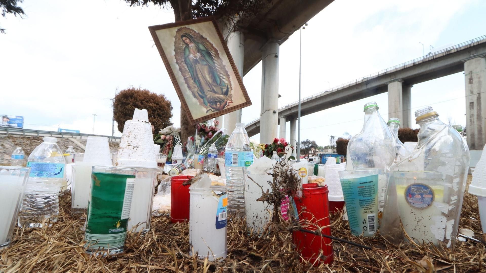 Memorial por explosión de pipa en Iztapalapa