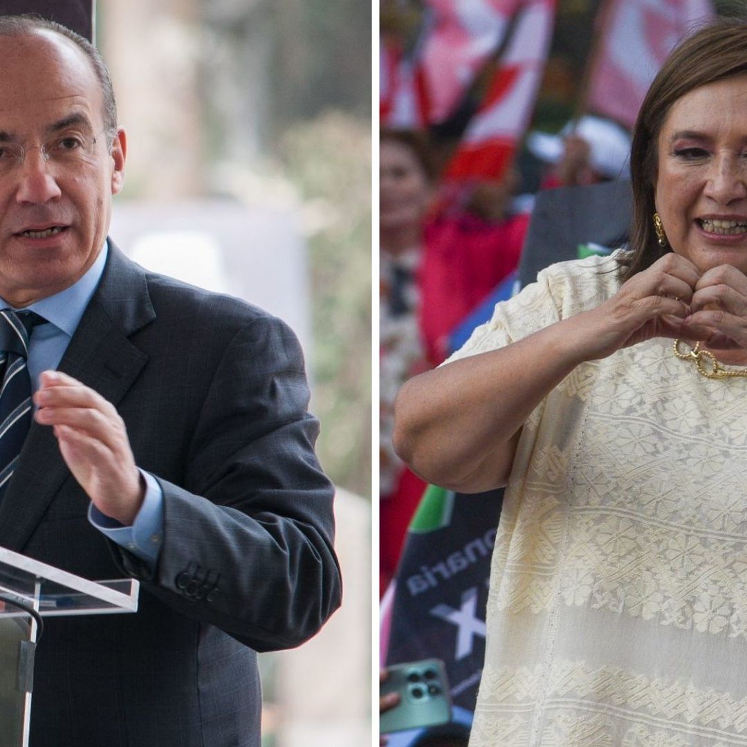 Felipe Calderón y Claudia Xóchitl Gálvez mandan mensajes a Claudia Sheinbaum