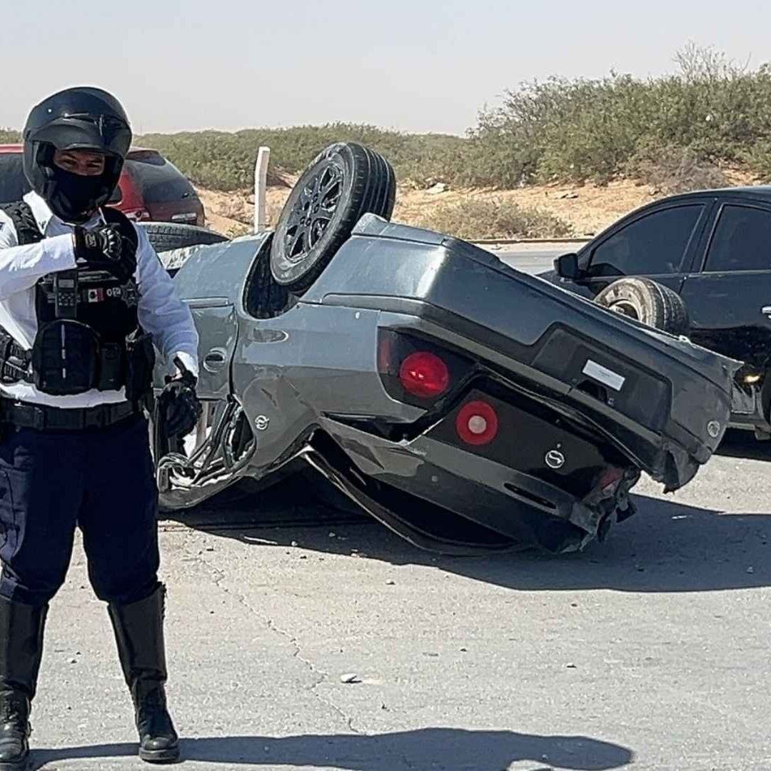 Auto Volcado en Ciudad Juarez