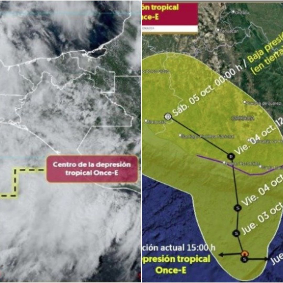 Dónde va la próxima Tormenta Tropical Kristy Trayectoria en tiempo real hoy