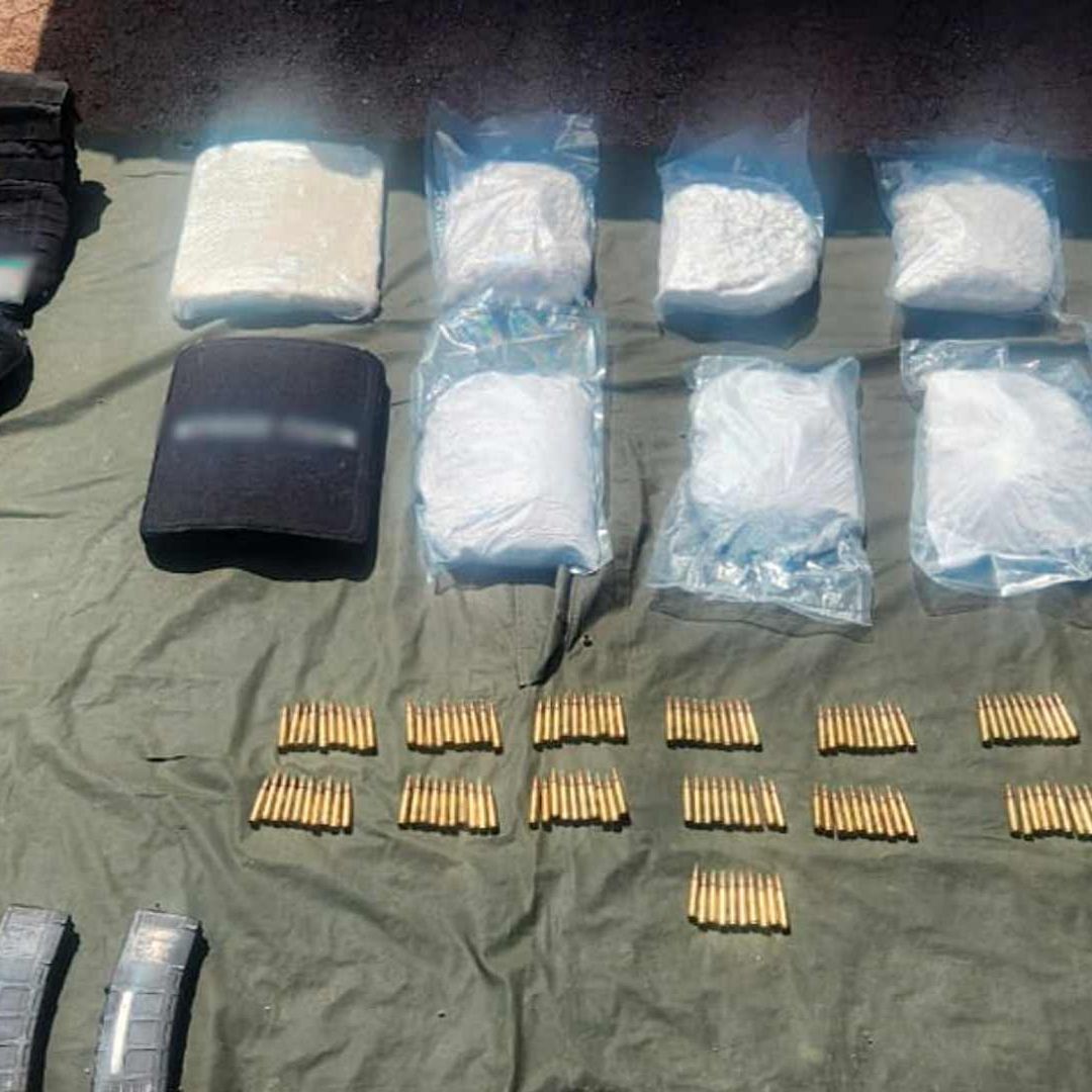 Decomiso de fentanilo en Sinaloa durante el operativo Frontera Norte